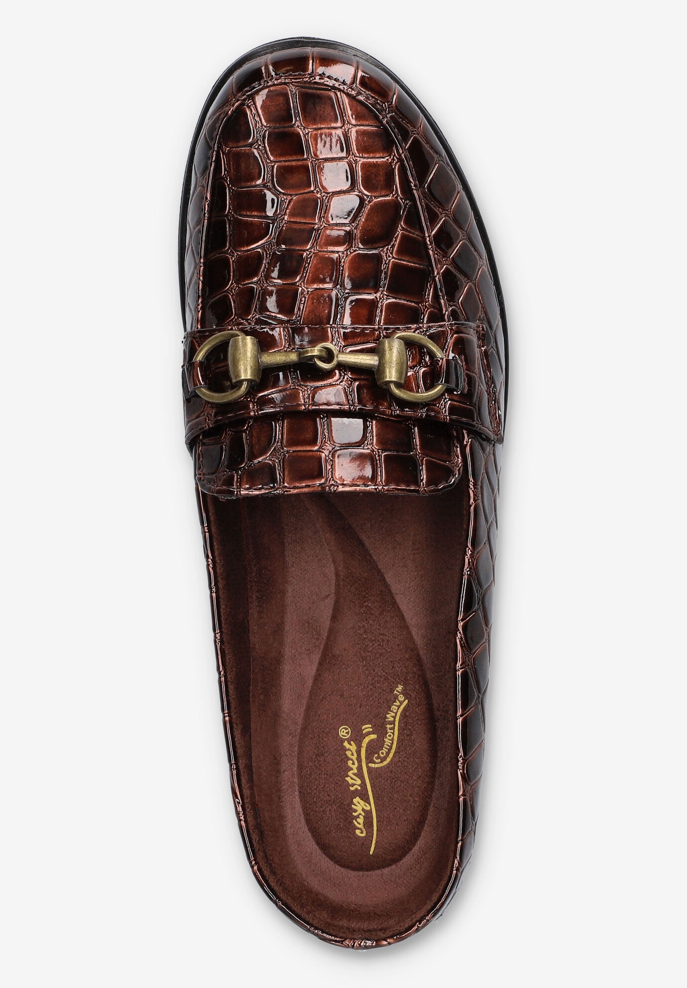Nell Comfort Mule, BROWN CROCO, alternate image number 6
