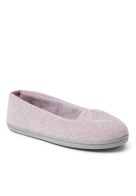 Rebecca Chenille Closed Back Slippers By Dearfoams Plus