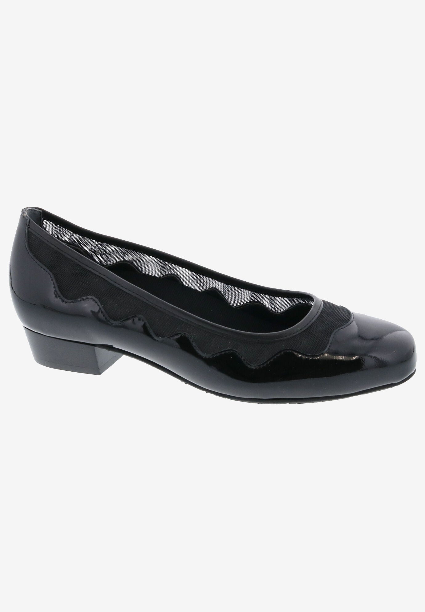 Tootsie Kitten Heel Pump, BLACK PATENT, hi-res image number 0