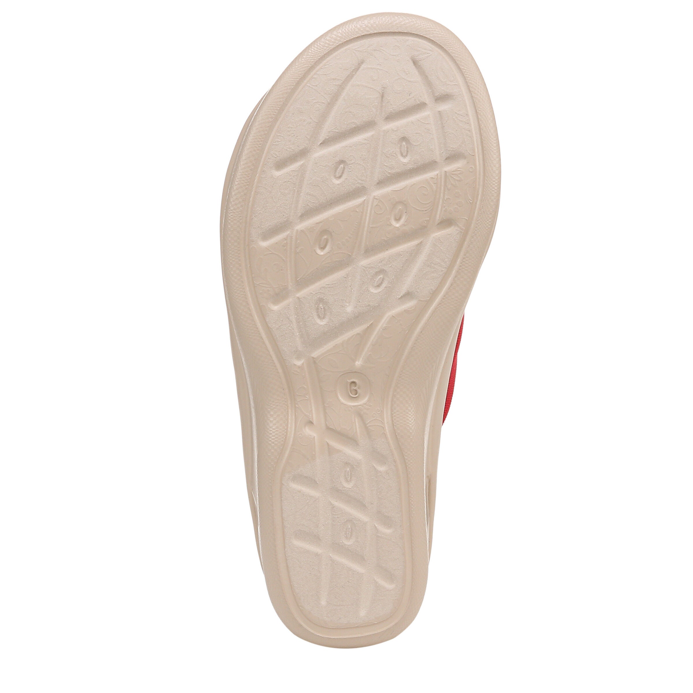 Serenade Slide Sandal, FIRE RED, alternate image number 7