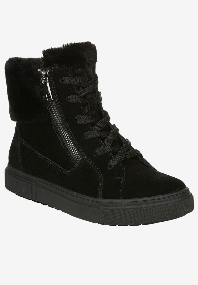 Baker Bootie , BLACK STITCH SUEDE, hi-res image number 0