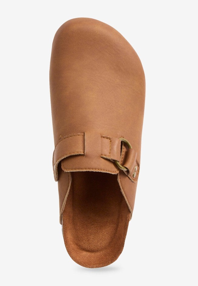 The Luna Slip On Clog, CHESTNUT, alternate image number null