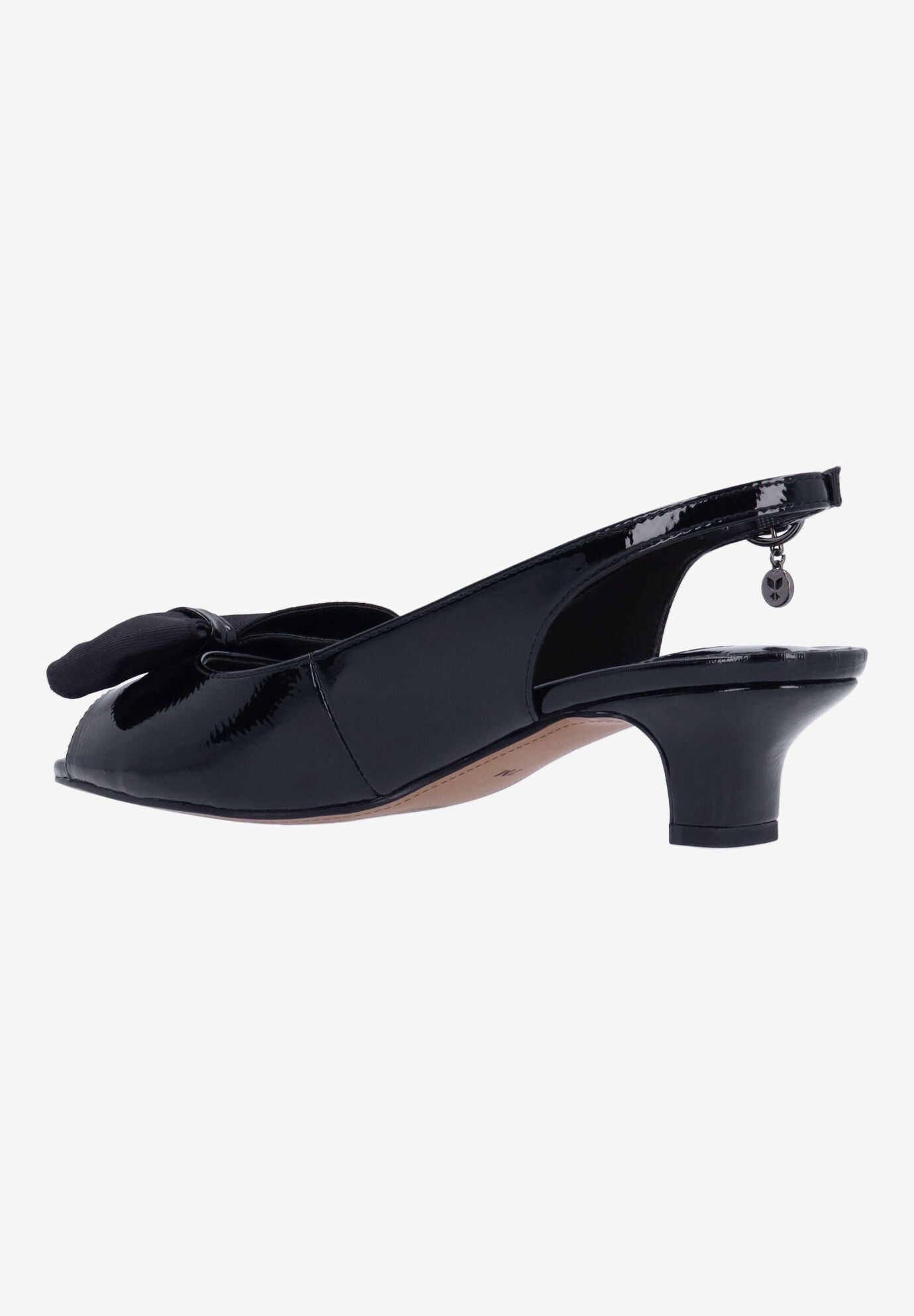 Lirain Slingback Pump, BLACK, on-hover image number 1