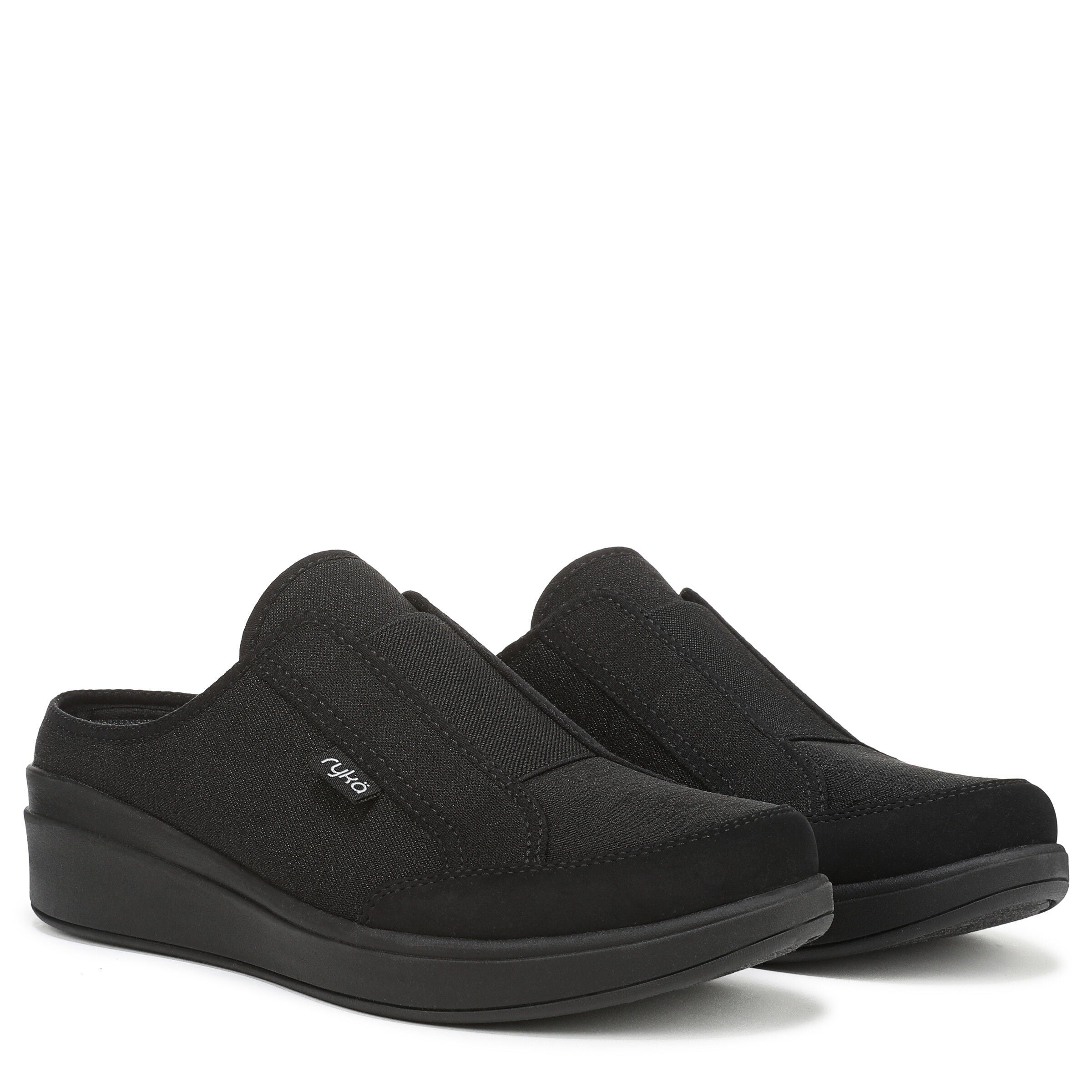 Lounge Slip-On Mule, BLACK, alternate image number 2