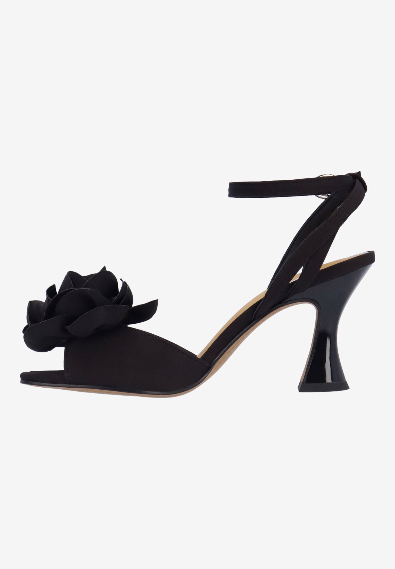 Pomeline Ankle Strap Sandal, BLACK, alternate image number 4