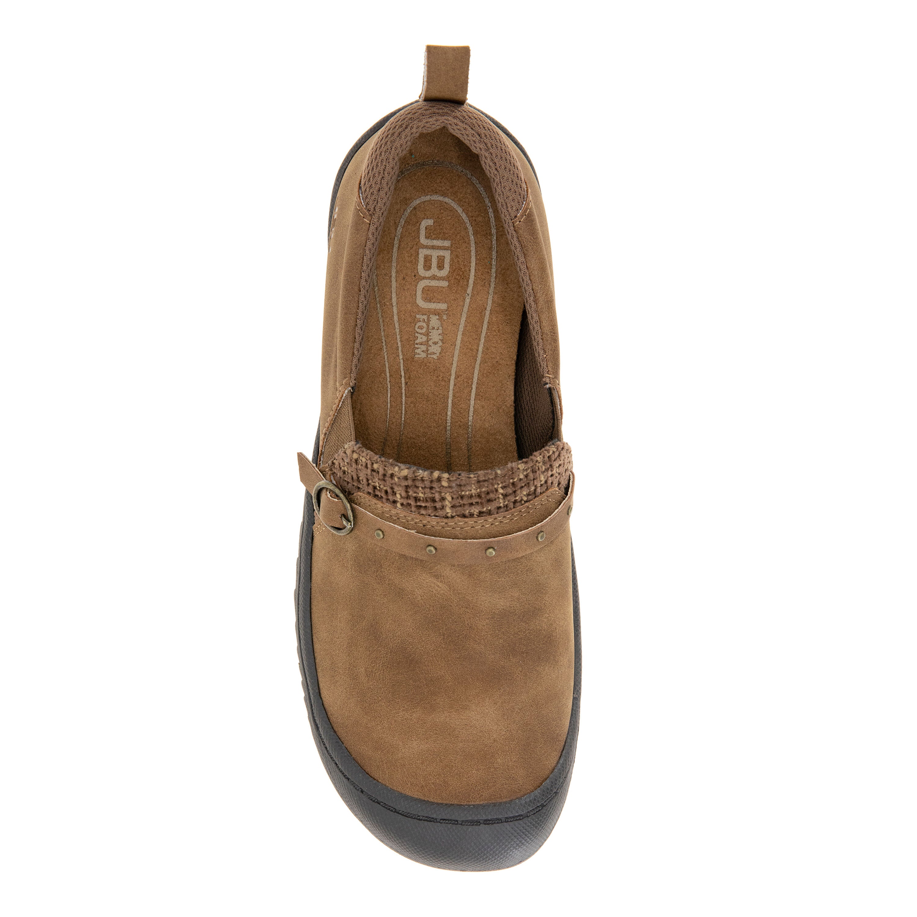Mavis Slip-On Flat, BROWN, alternate image number 4