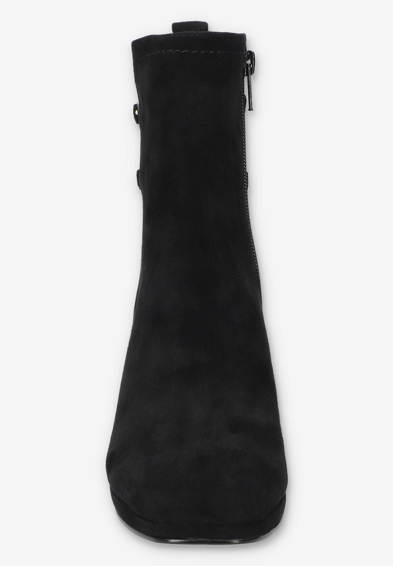 Orchard Sqaure Toe Ankle Boot, BLACK SUEDE LEATHER, alternate image number 3