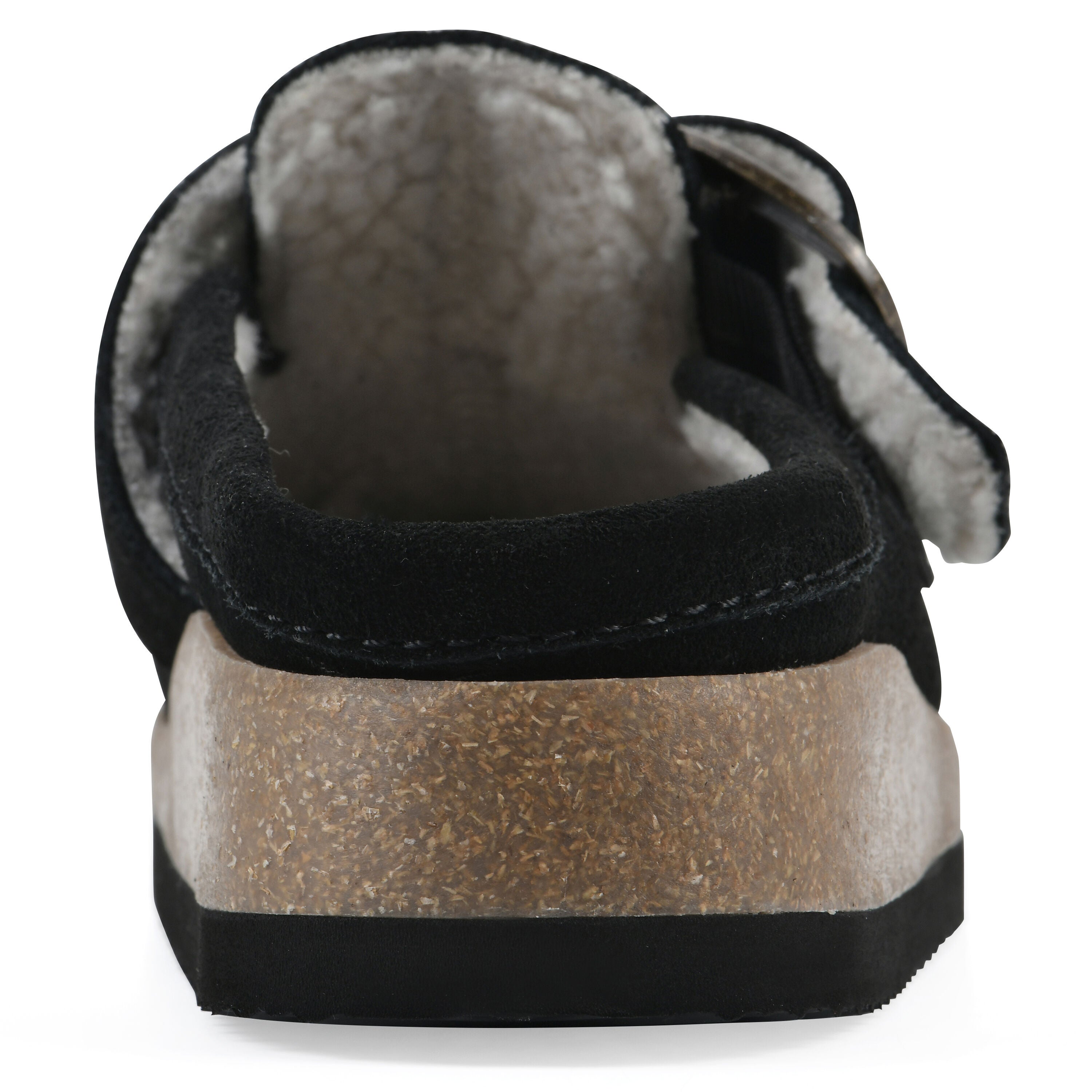 Bueno Footbeds Clog, BLACK SUEDE FF, on-hover image number 1