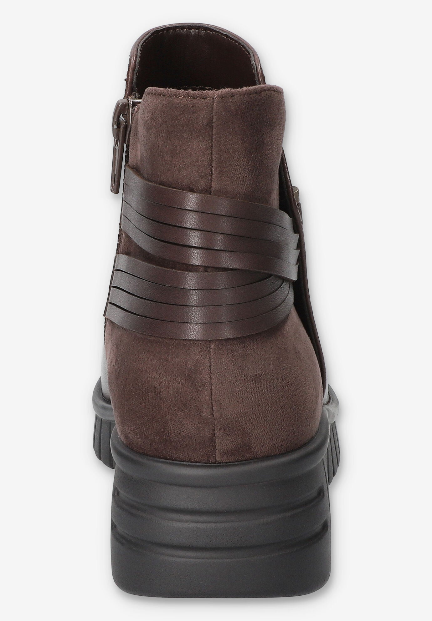 Sueann Ankle Boot, BROWN LEATHER, on-hover image number 1