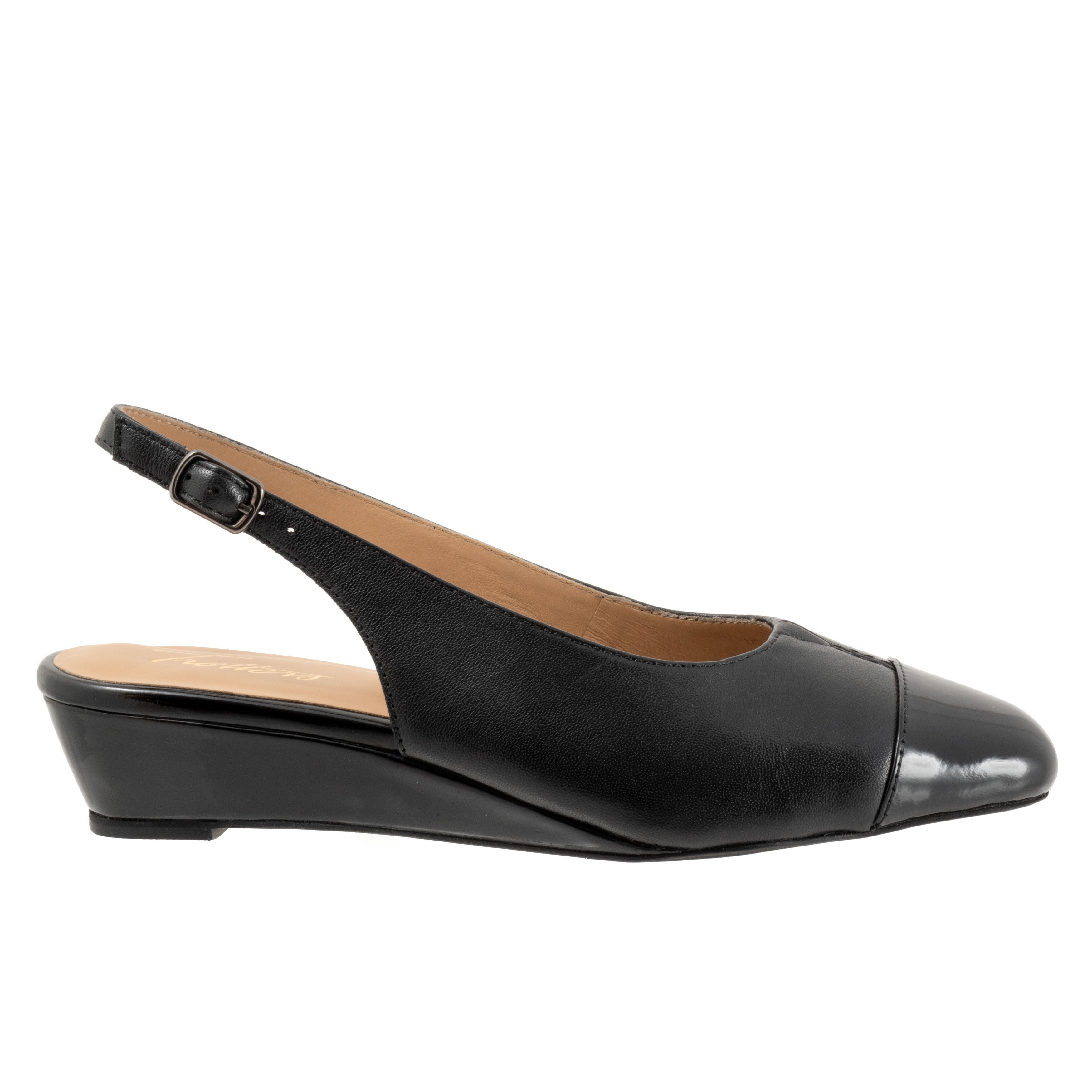 Dea Wedge Pump, DARK BLACK, alternate image number 4