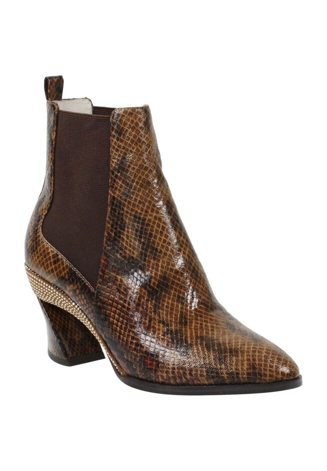 Carlee Booties , DARK BROWN MULTI, hi-res image number 0