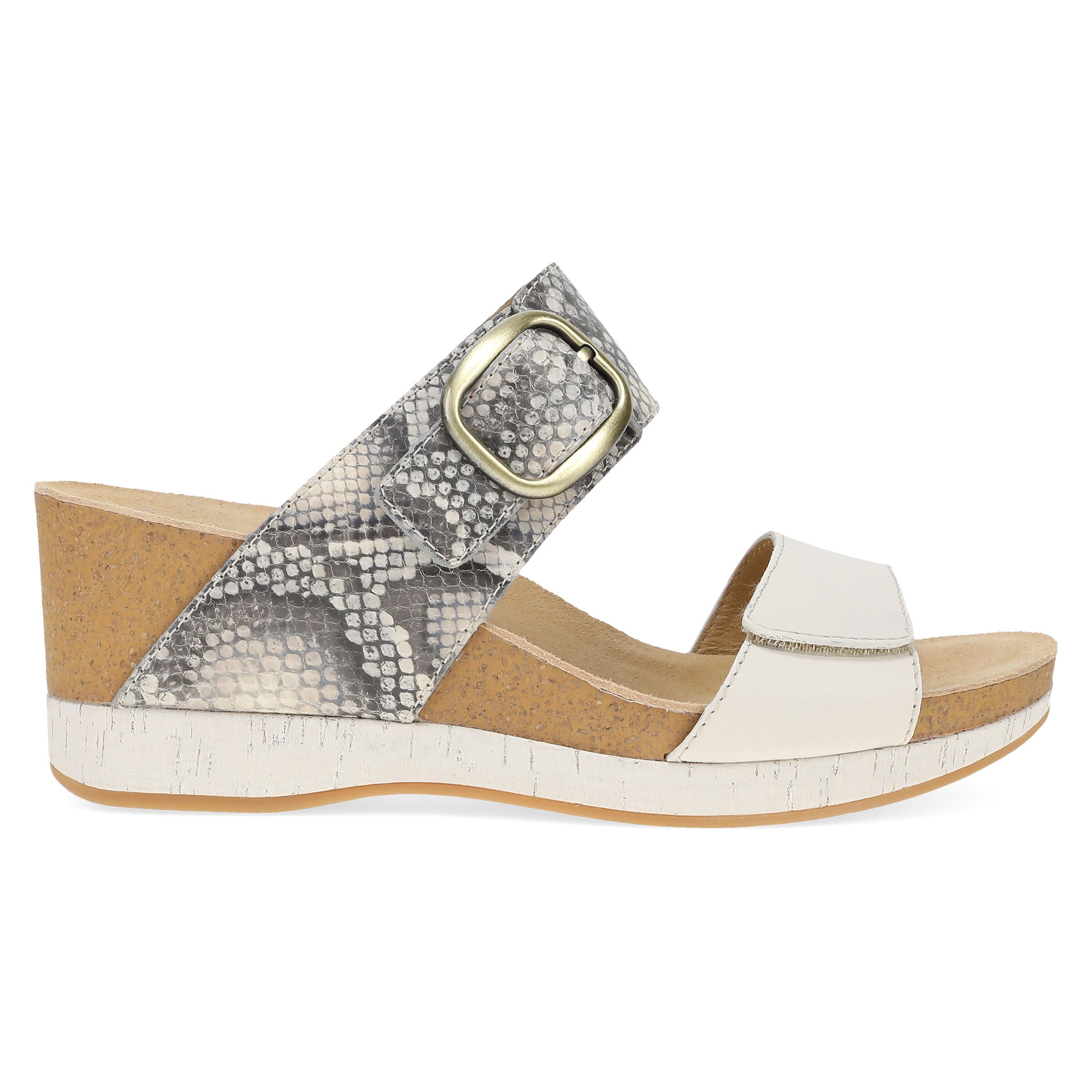 Shannon Sandal, SNAKE IVORY, alternate image number 4