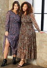 Tiered Maxi Dress, , alternate image number null