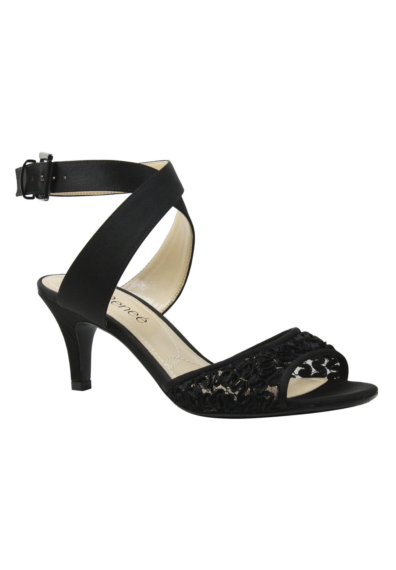 Soncino Sandals by J. Renee&reg;, BLACK, hi-res image number 0