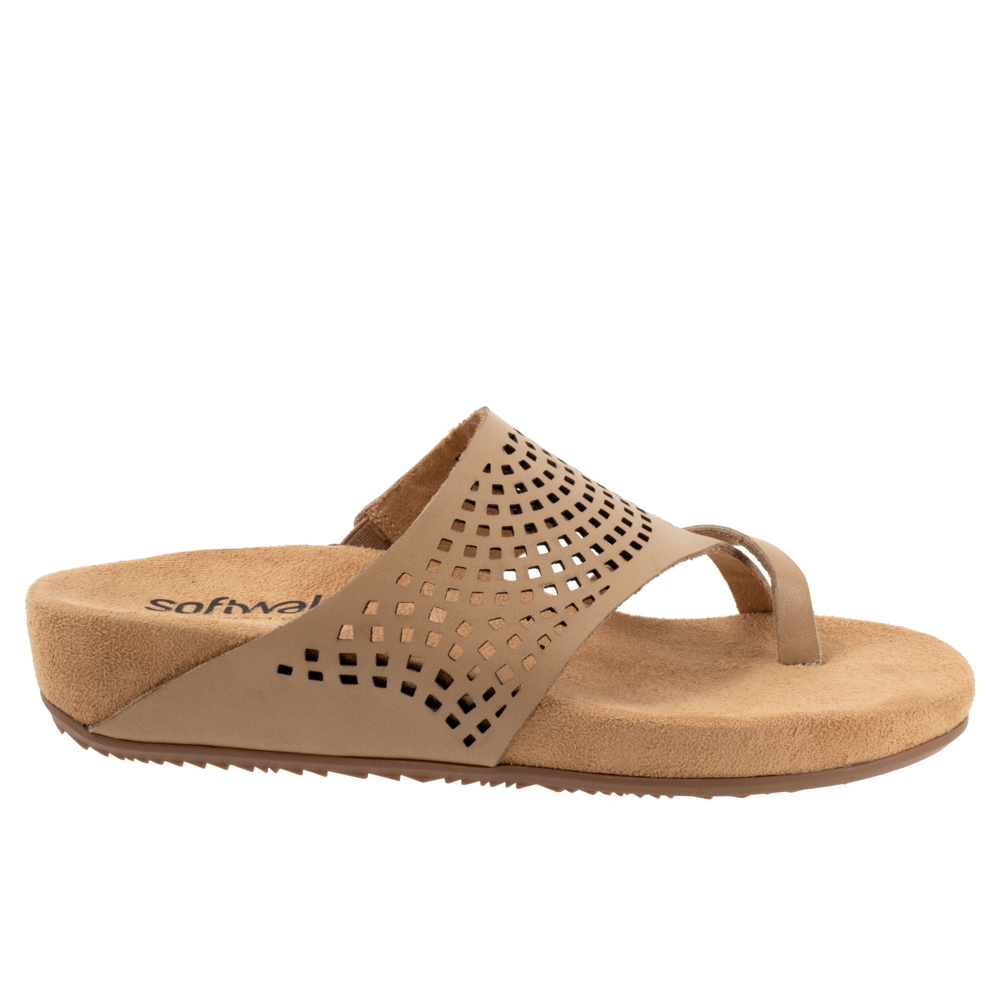 Blaine Perf Sandal, BEIGE, alternate image number 4