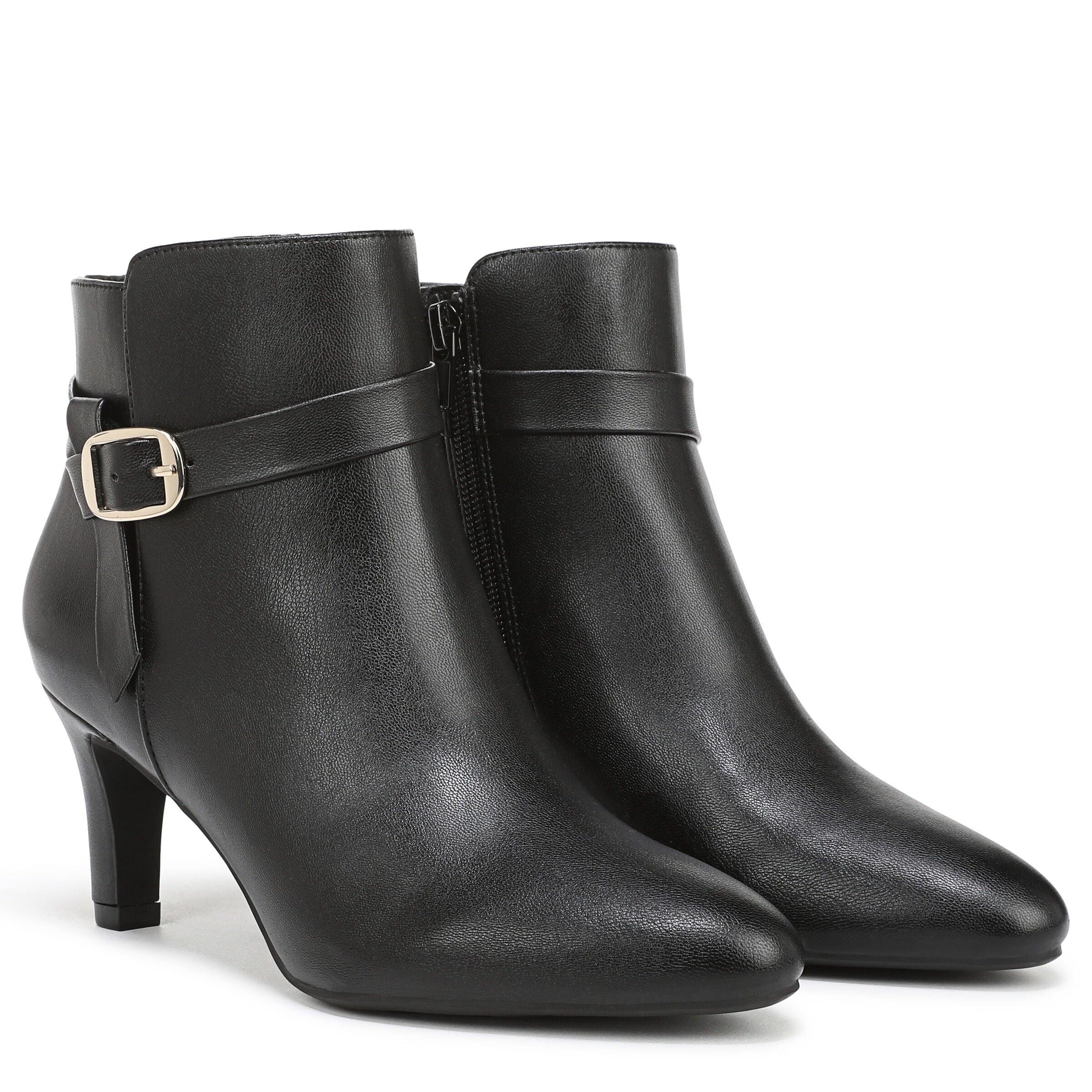 Guild 3 Ankle Bootie, BLACK LEATHER, alternate image number 2