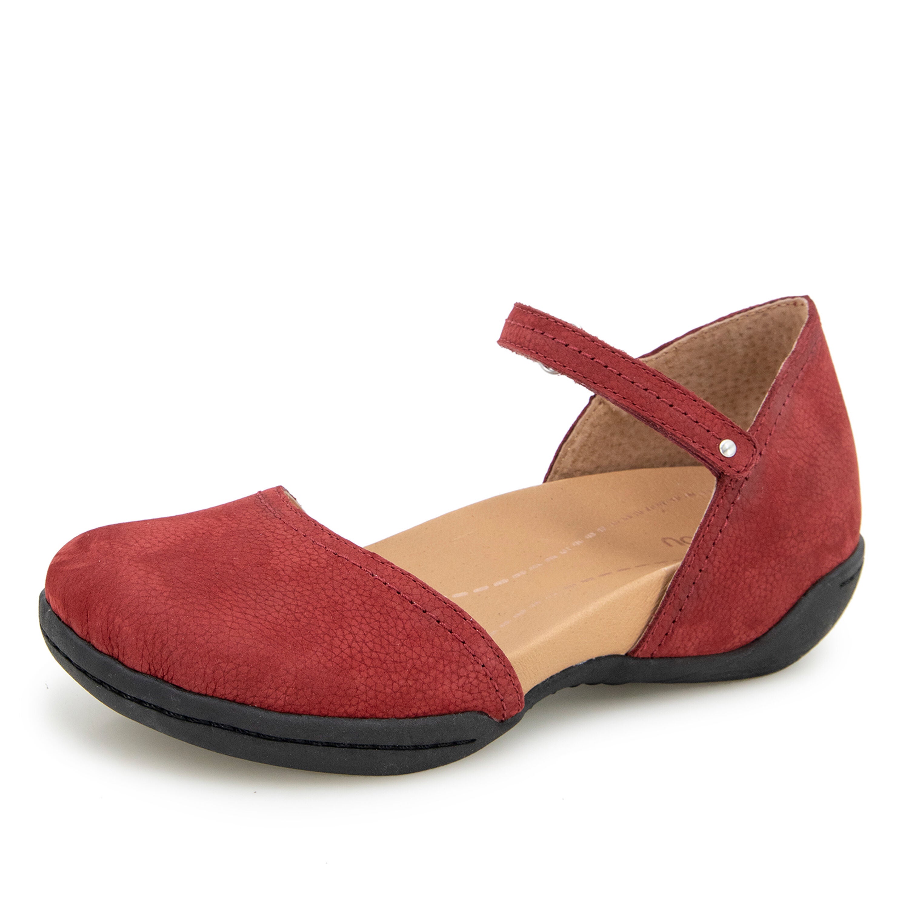 Margo Casual Dress Shoe, DEEP RED, alternate image number 6