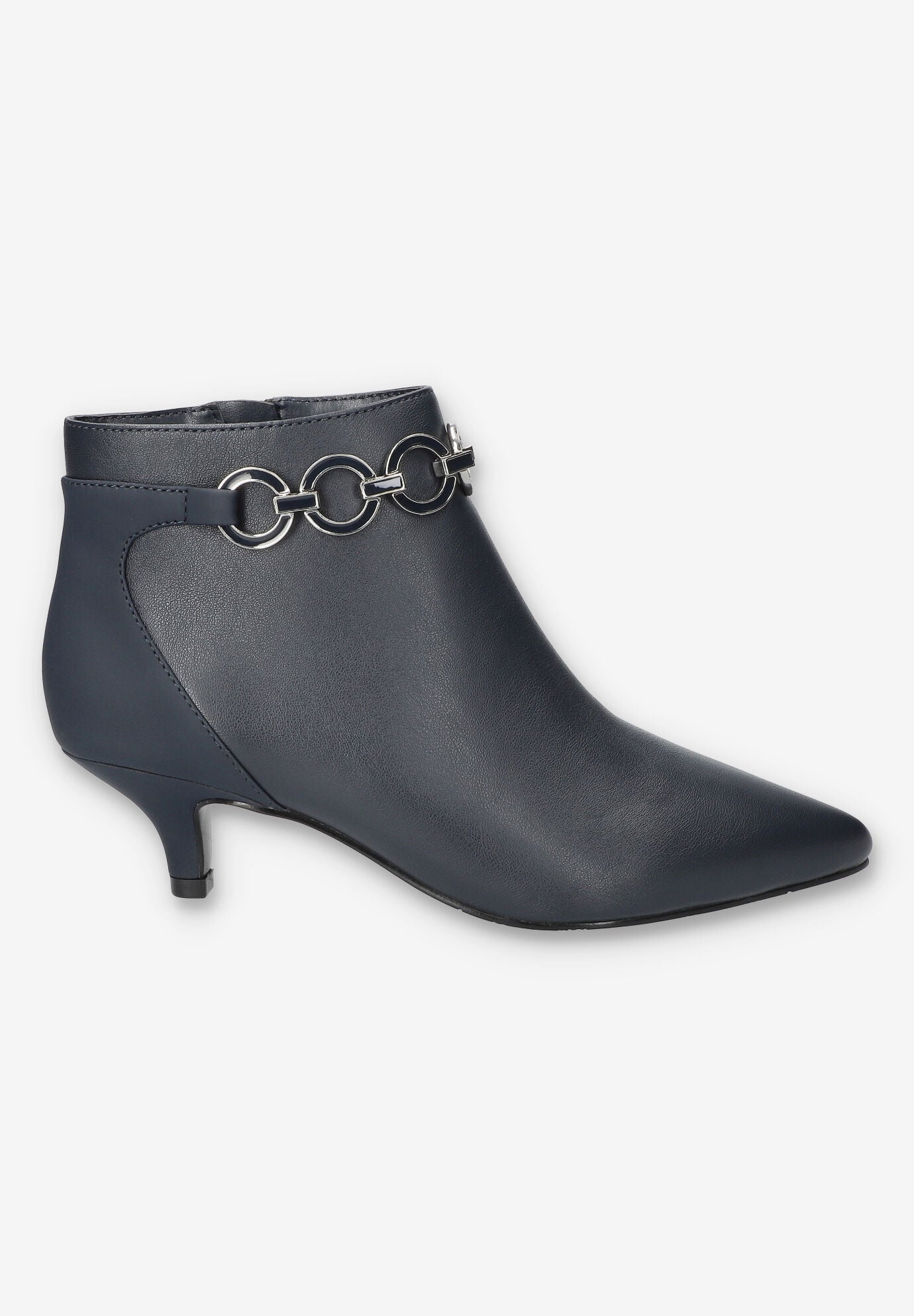 Jinx Dress Ankle Boot, NAVY LAMY, alternate image number 2