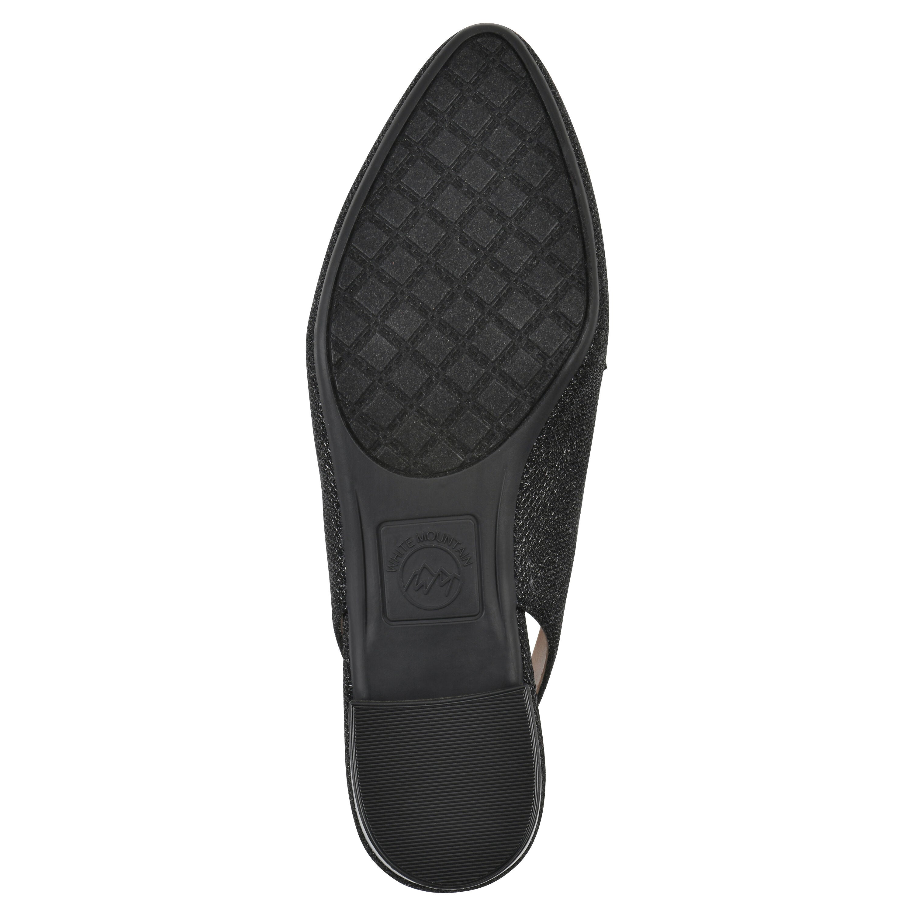 Boreal Slingback Heel, BLACK GLITTER, alternate image number 5