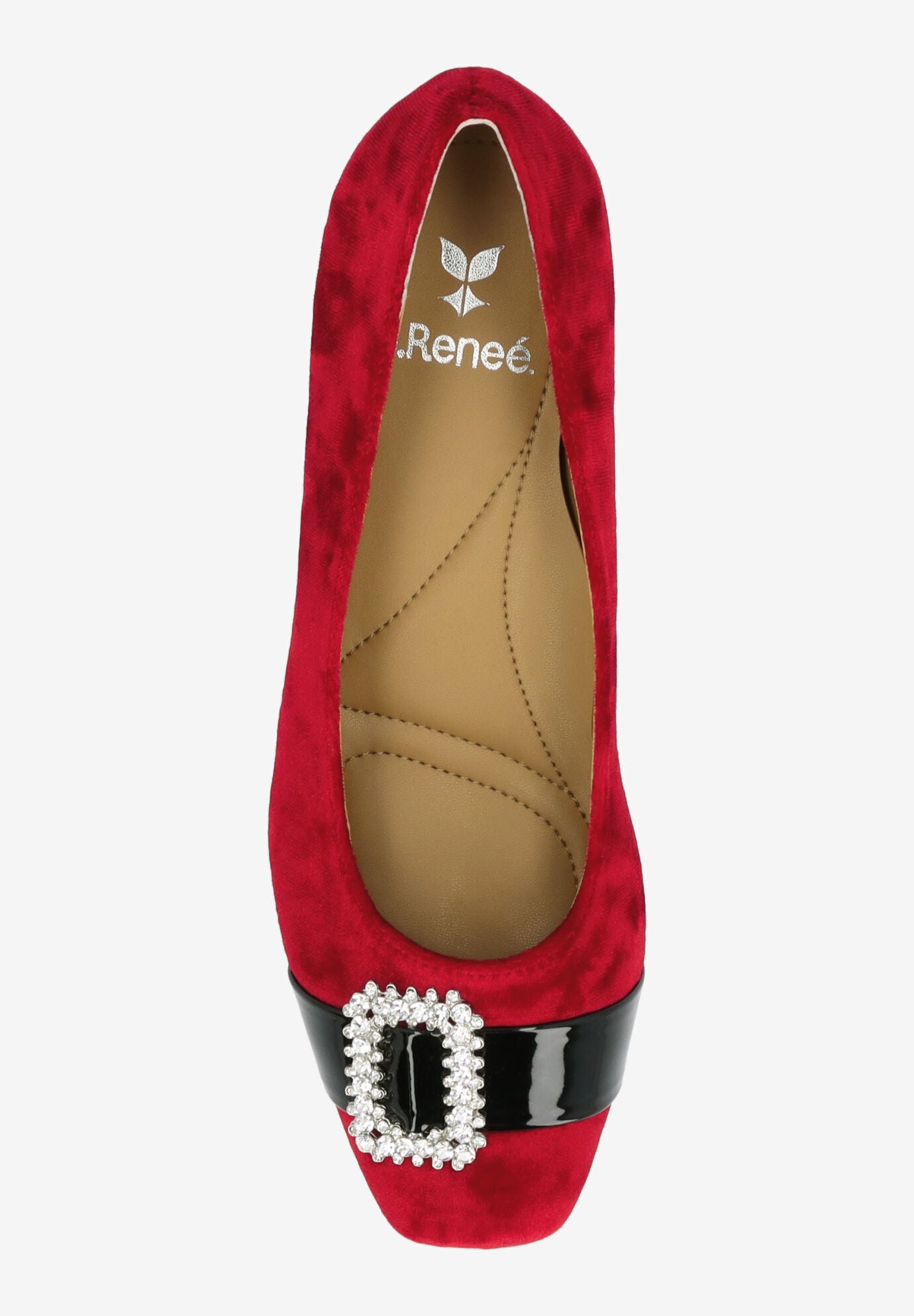 Kreengle Slip-On Pump, RED BLACK, alternate image number 1