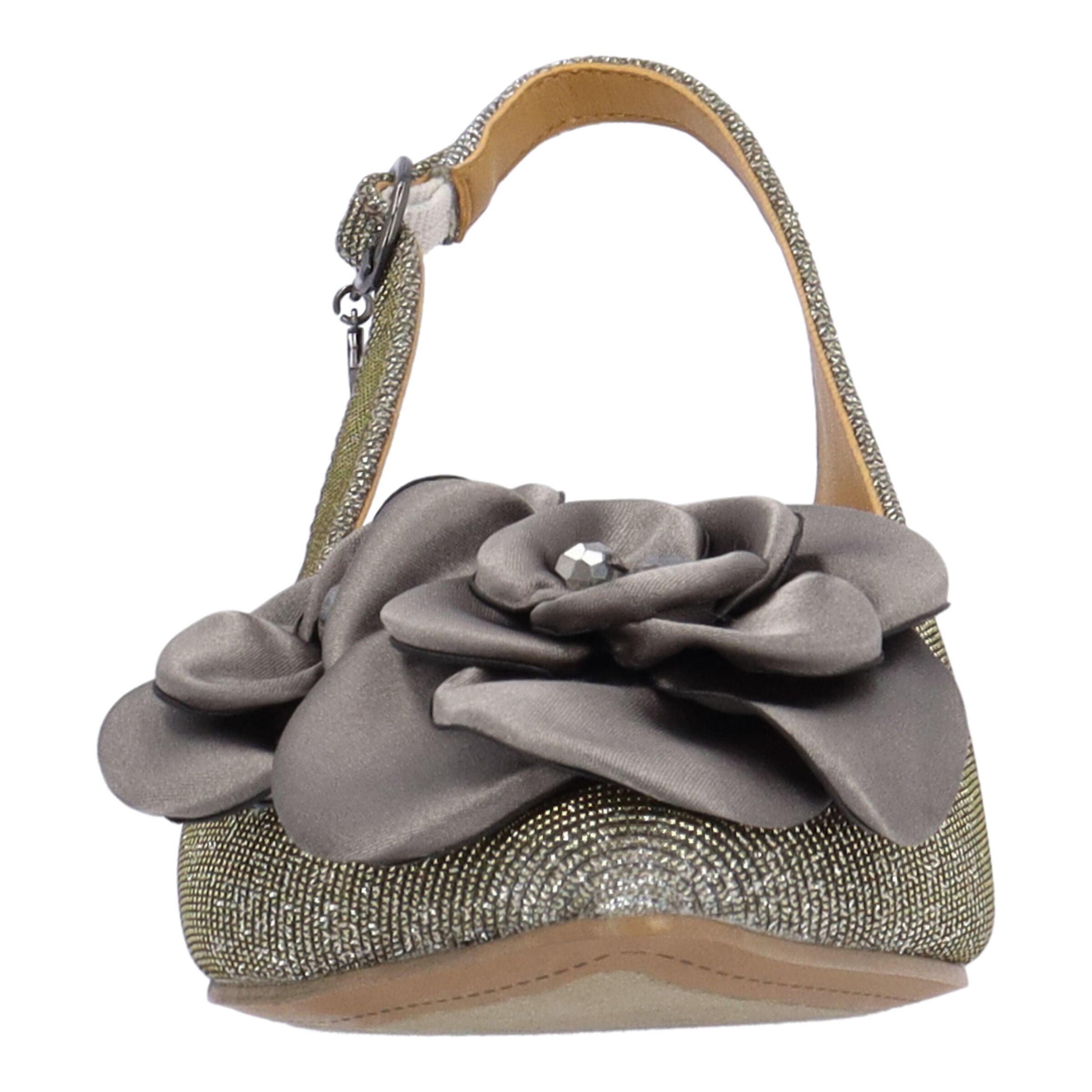 Jozey Slingback Pump, PEWTER, alternate image number 2