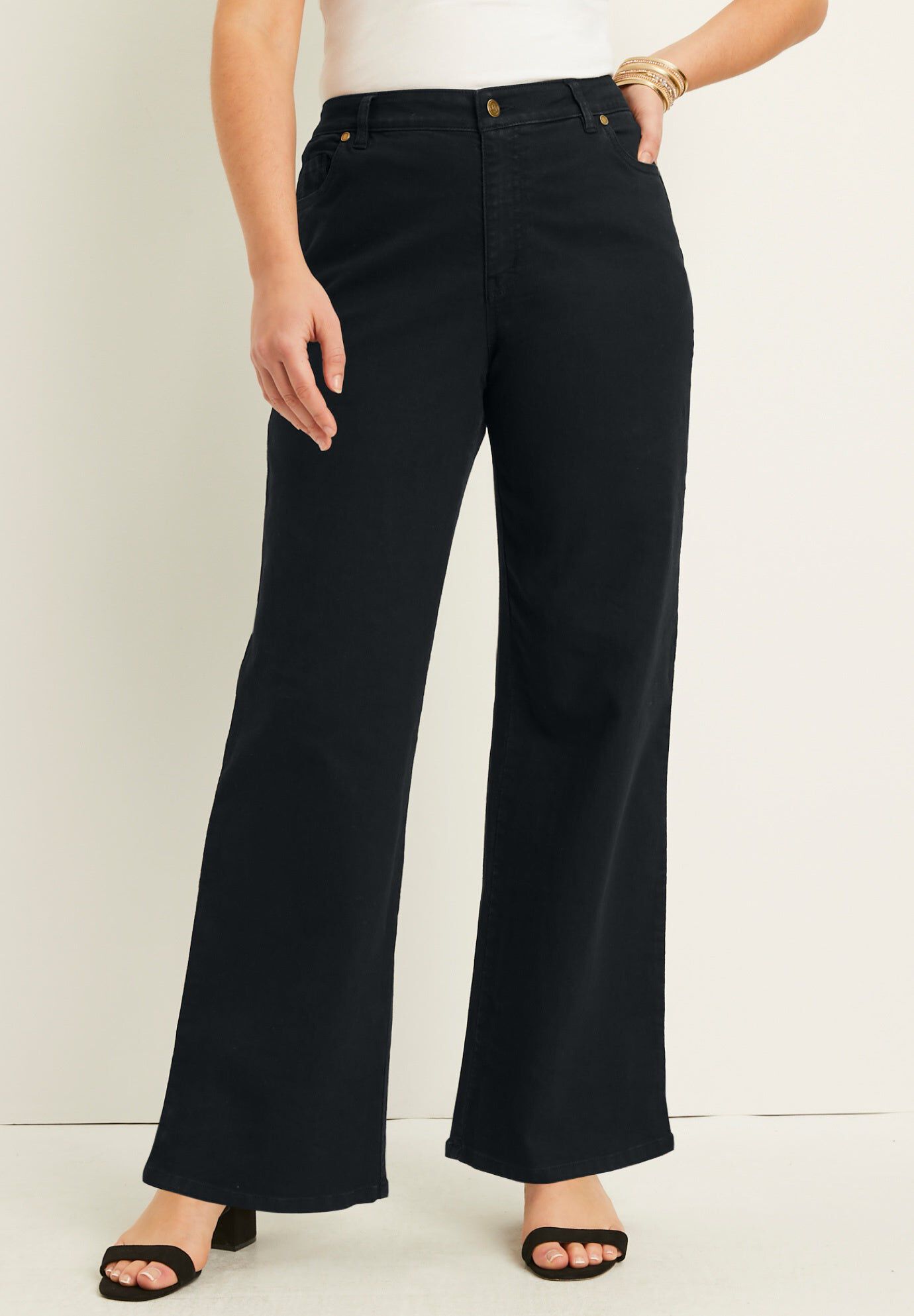 June Fit Wide-Leg Jeans
