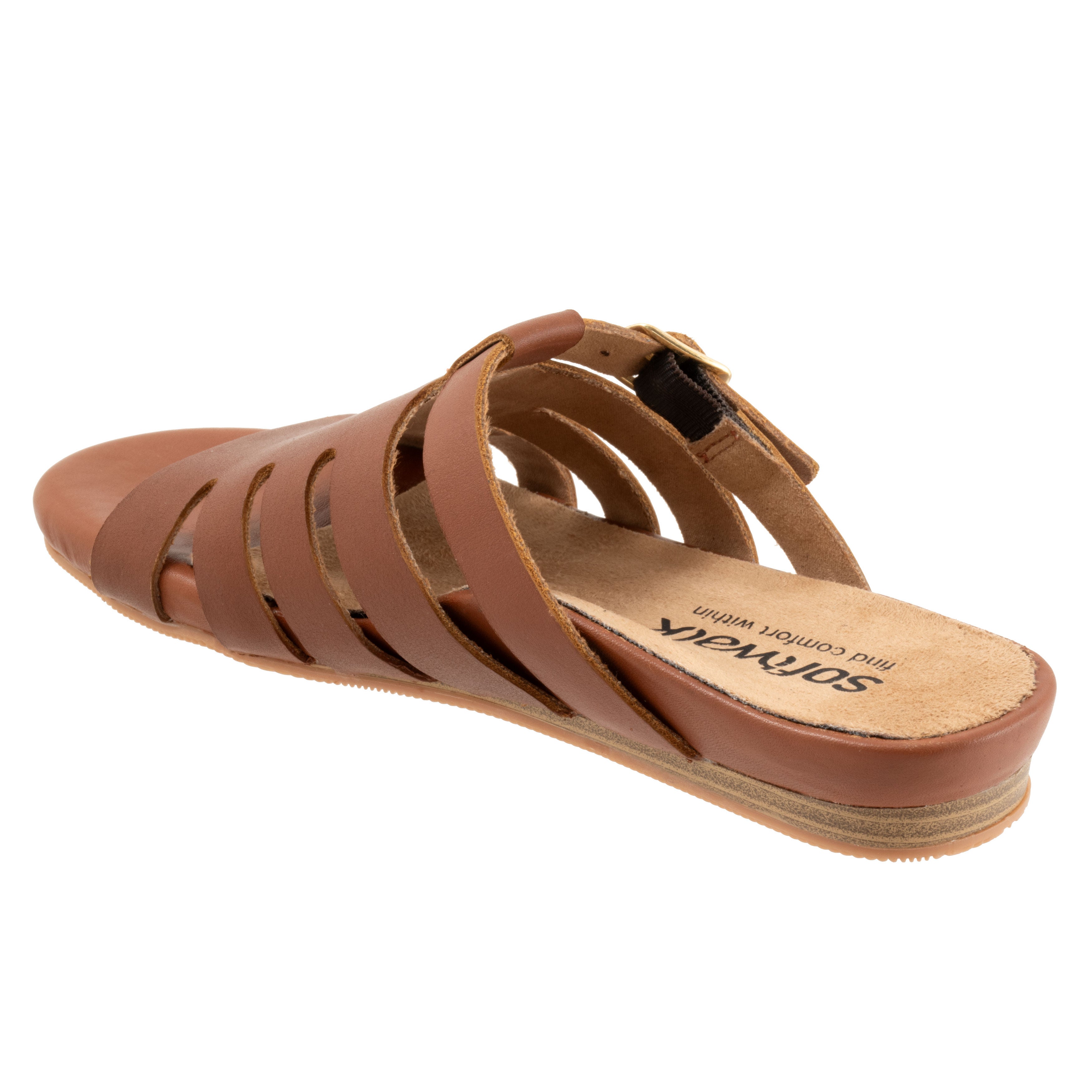 Carolina Sandal, LUGGAGE, on-hover image number 1