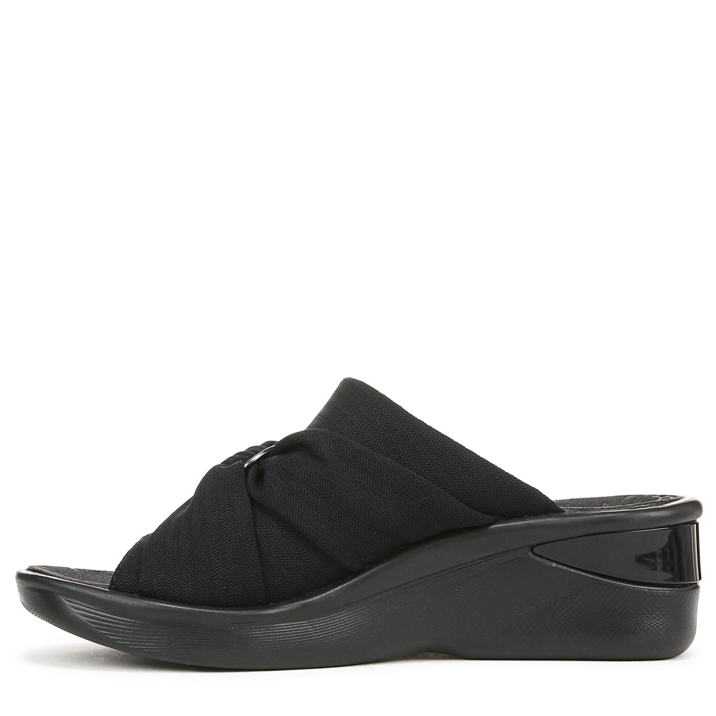 Serenade Slide Sandal, BLACK, alternate image number 5
