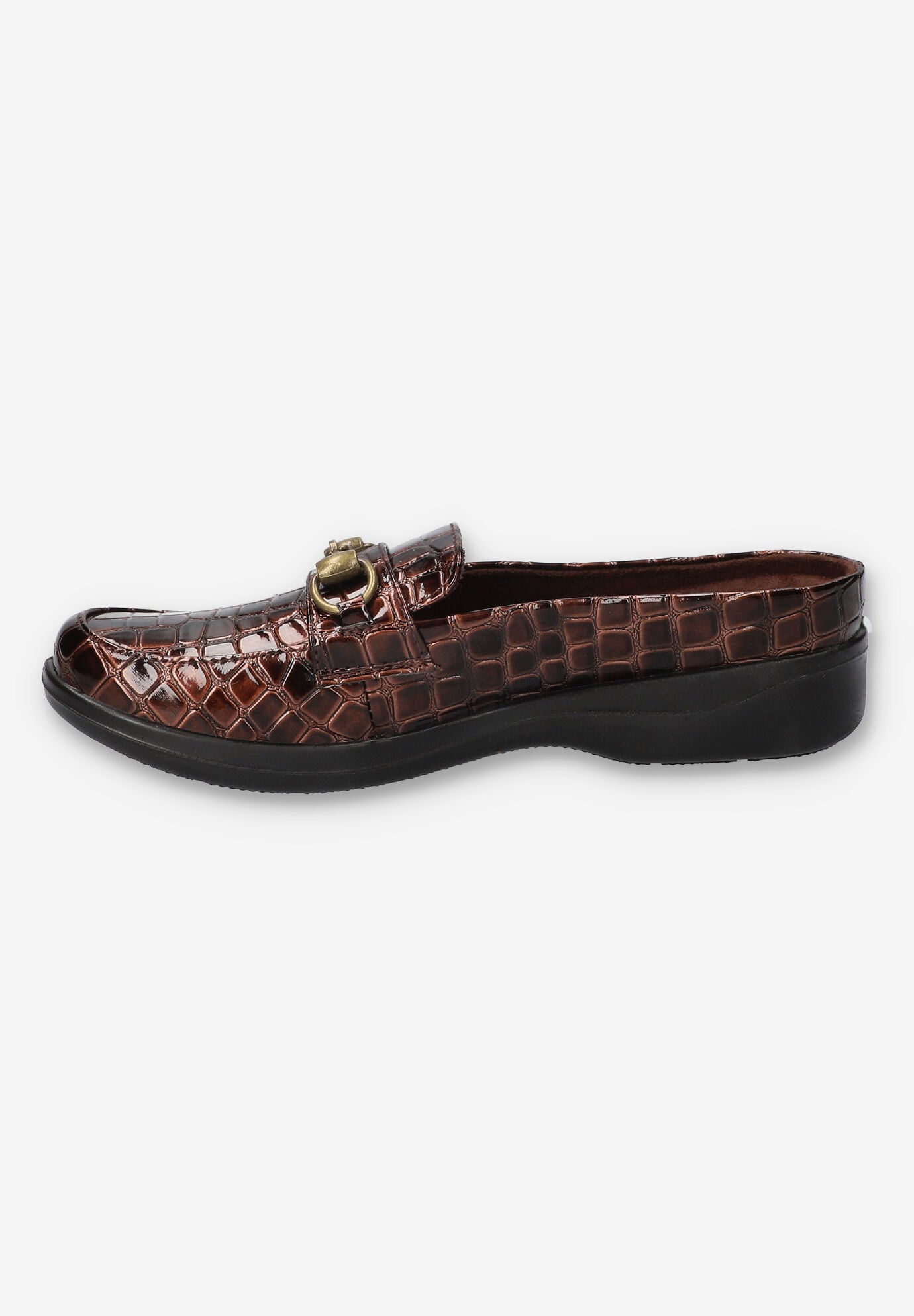 Nell Comfort Mule, BROWN CROCO, alternate image number 4