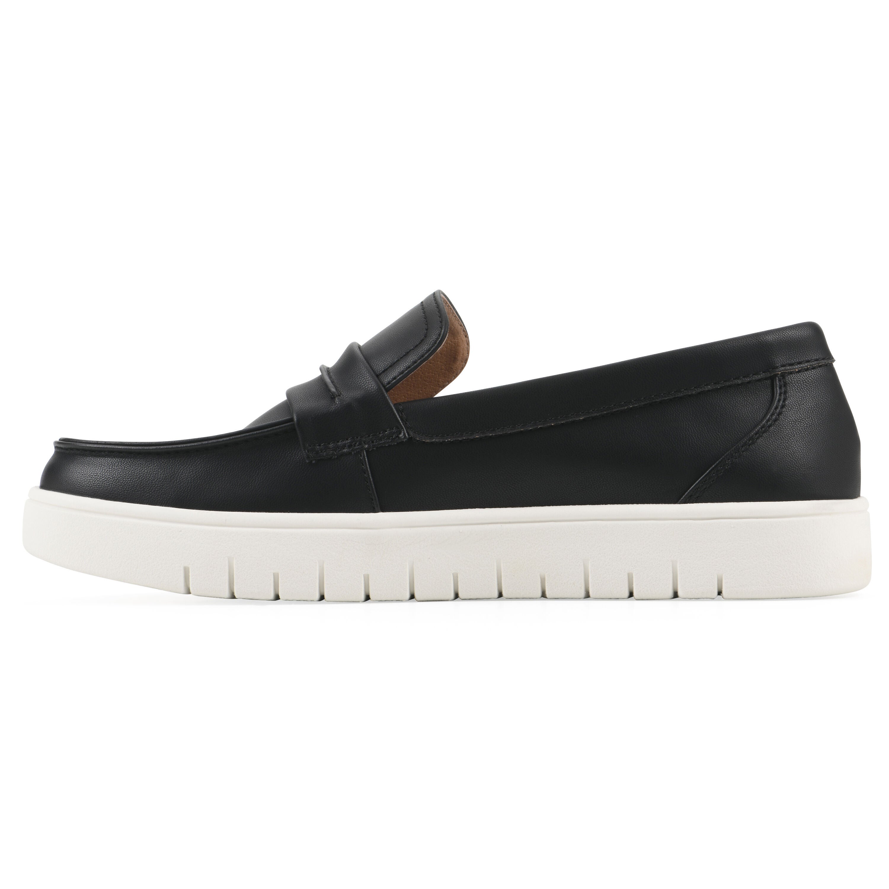 Nocci FOM Recovery Loafer, BLACK SMOOTH, alternate image number 3