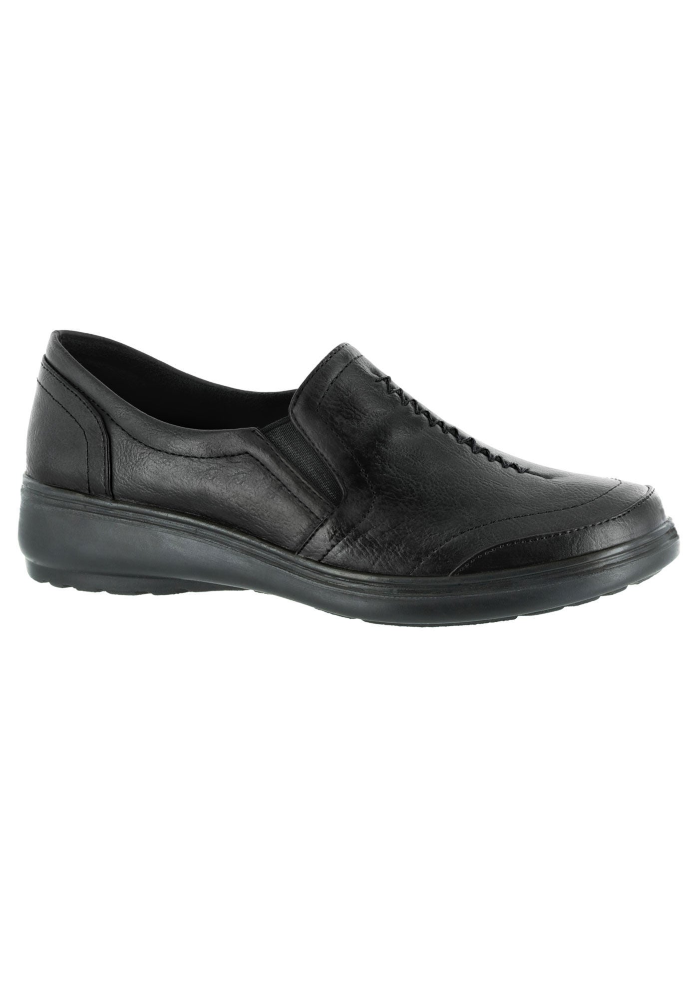 Ultimate Slip-On by Easy Street&reg;, BLACK, hi-res image number 0