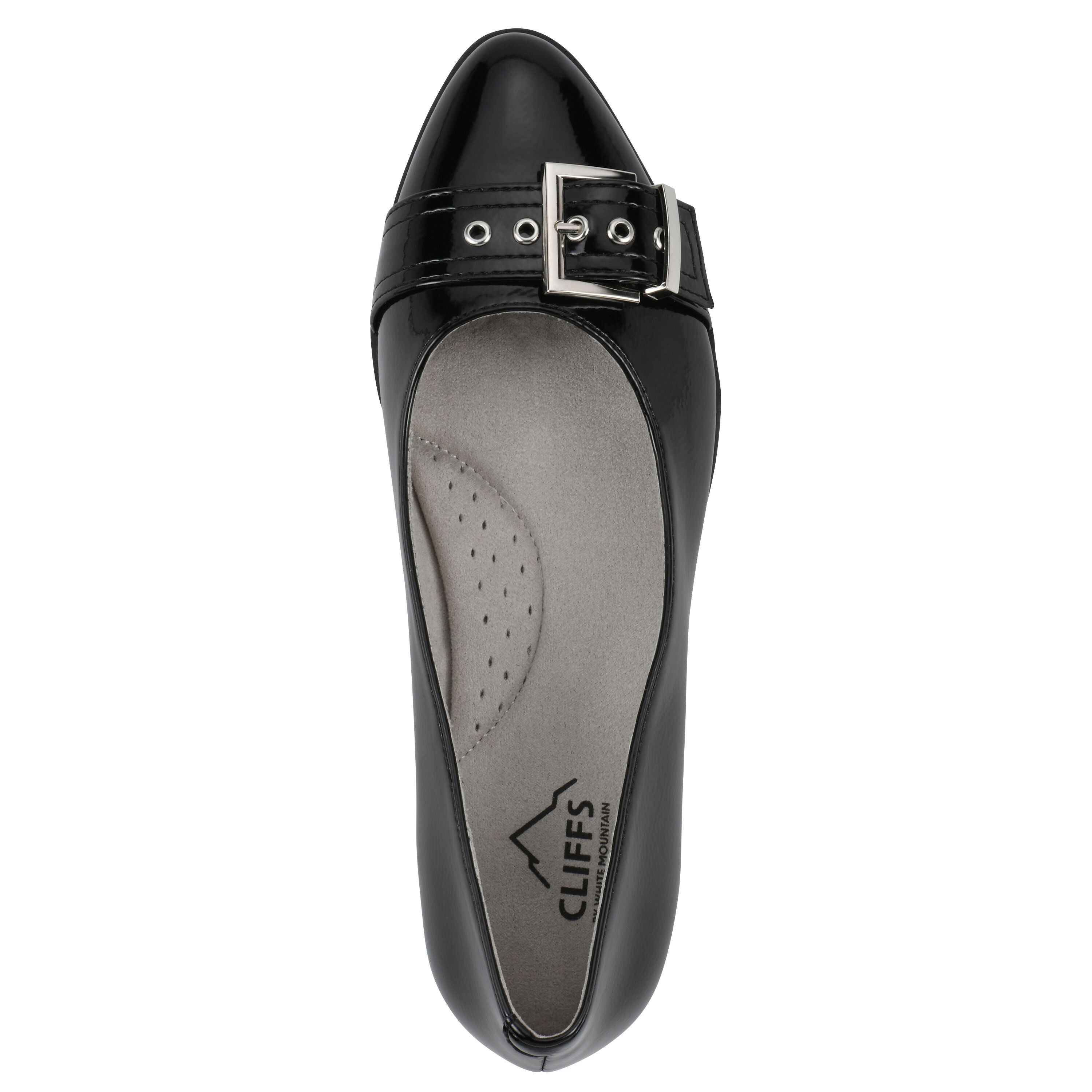 Miliani Ballet Flat, BLACK PATENT, alternate image number 4