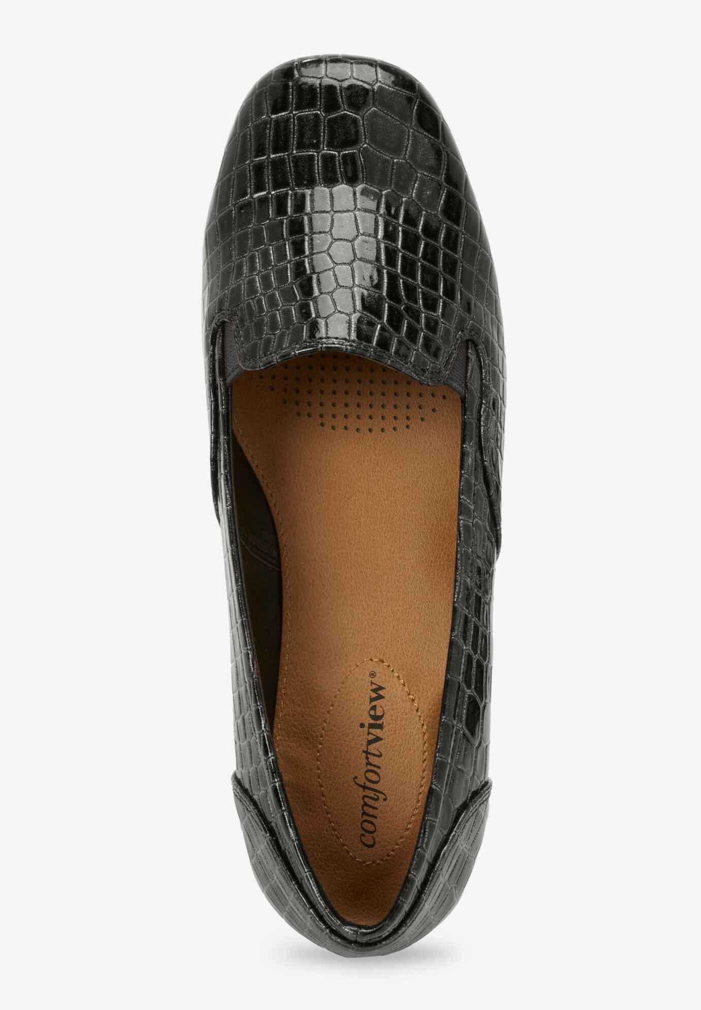 The Leisa Slip On Flat, BLACK, alternate image number 4