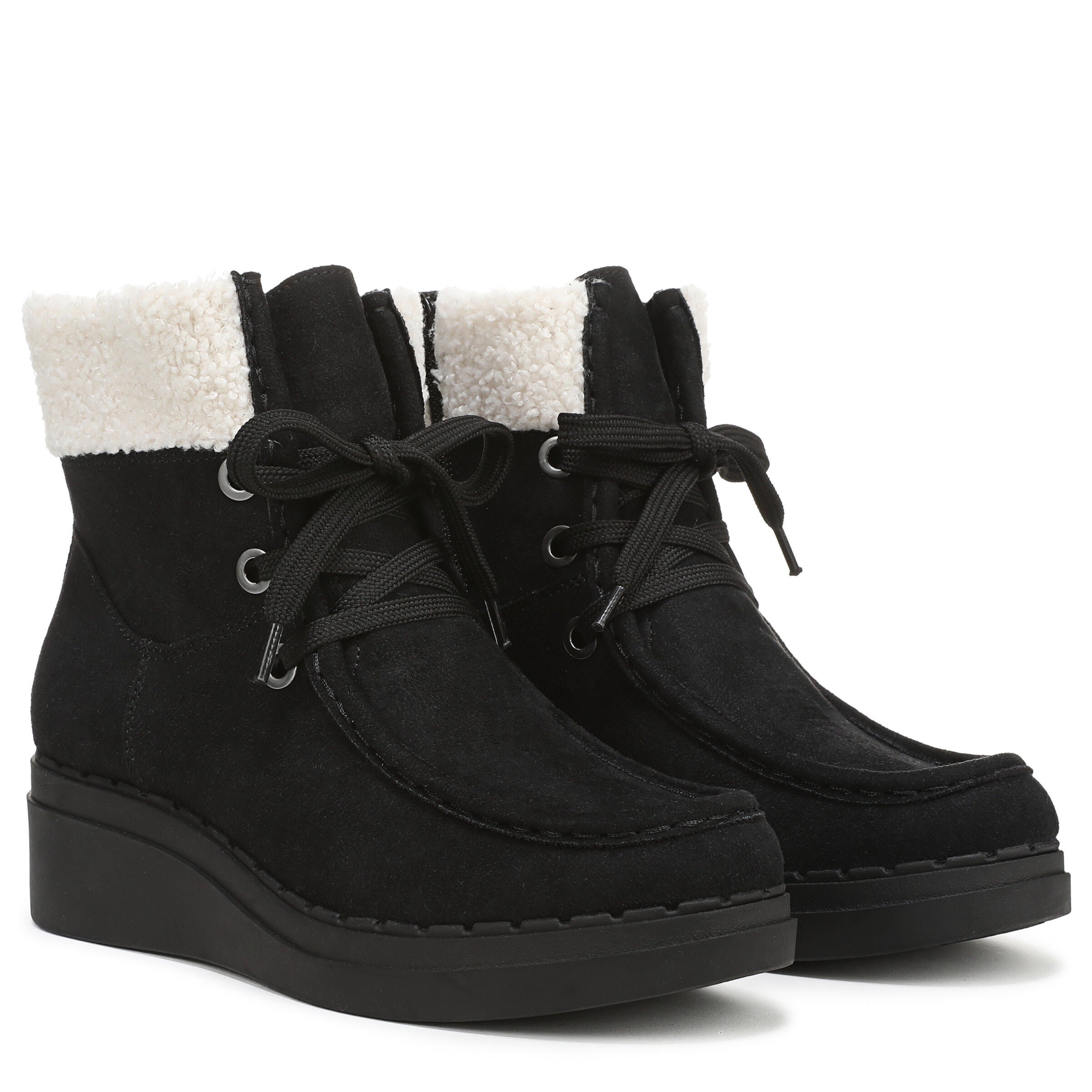 Devon Wedge Ankle Boot, BLACK, alternate image number 2