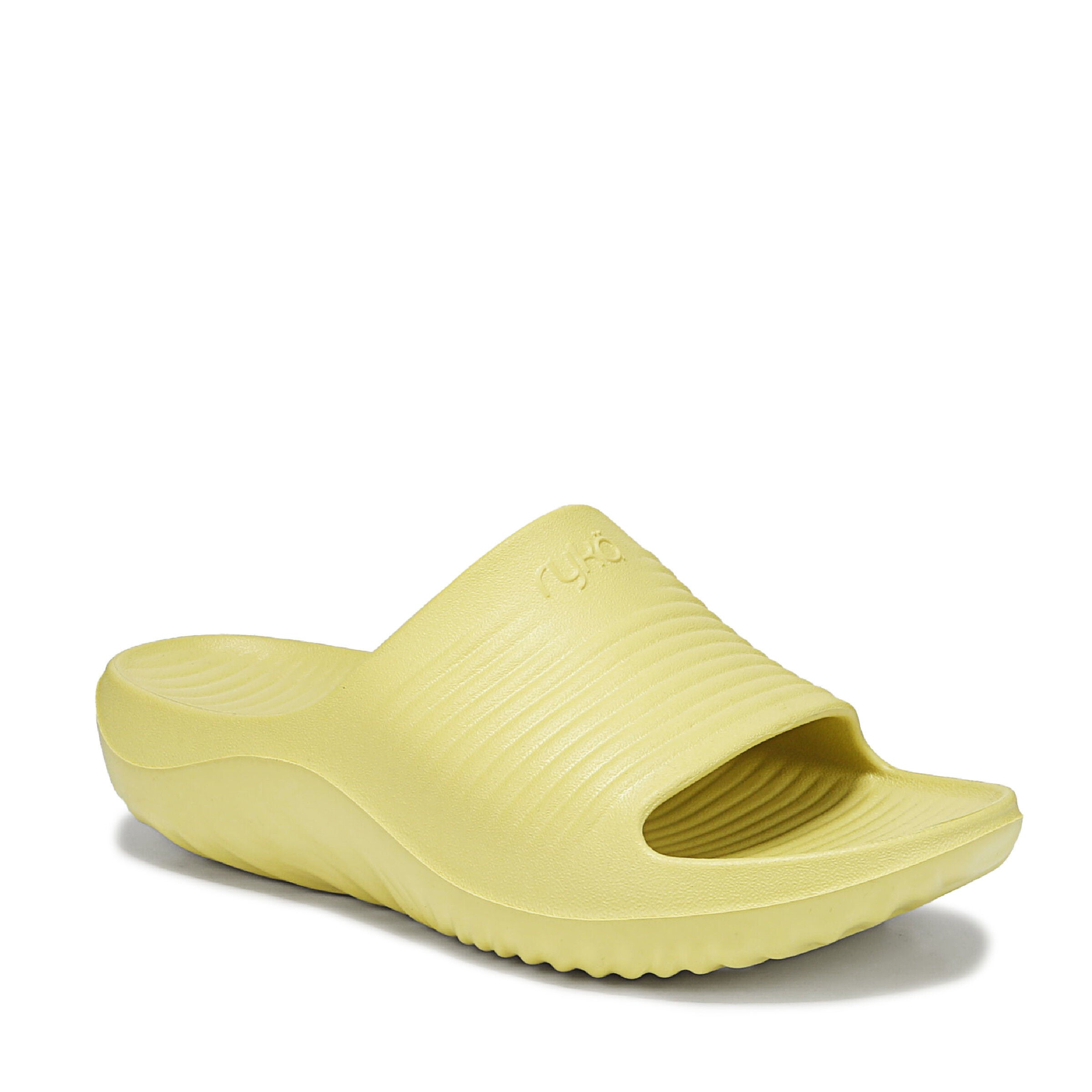 Echo Recovery Slide Sandal, VERDANT YELLOW, hi-res image number 0
