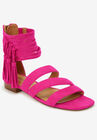 The Eleni Sandal , VIVID PINK, hi-res image number null