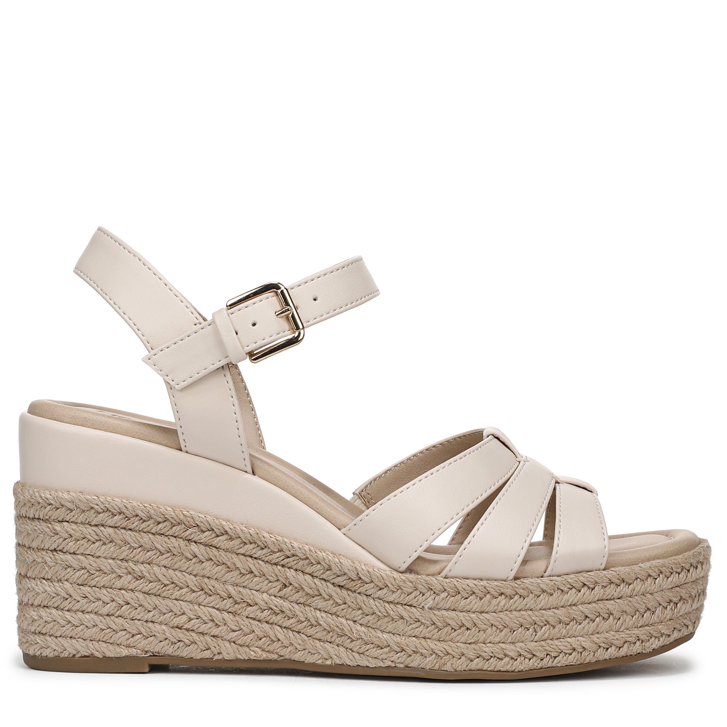 Havana Espadrille Wedge Sandal, CREAM, alternate image number 3