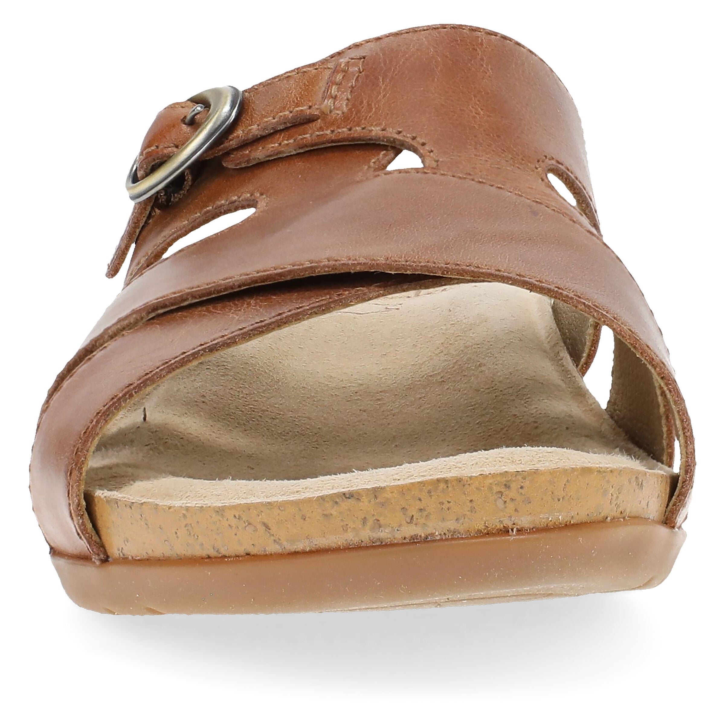 Regan Leather Sandal, TOFFEE, alternate image number 2