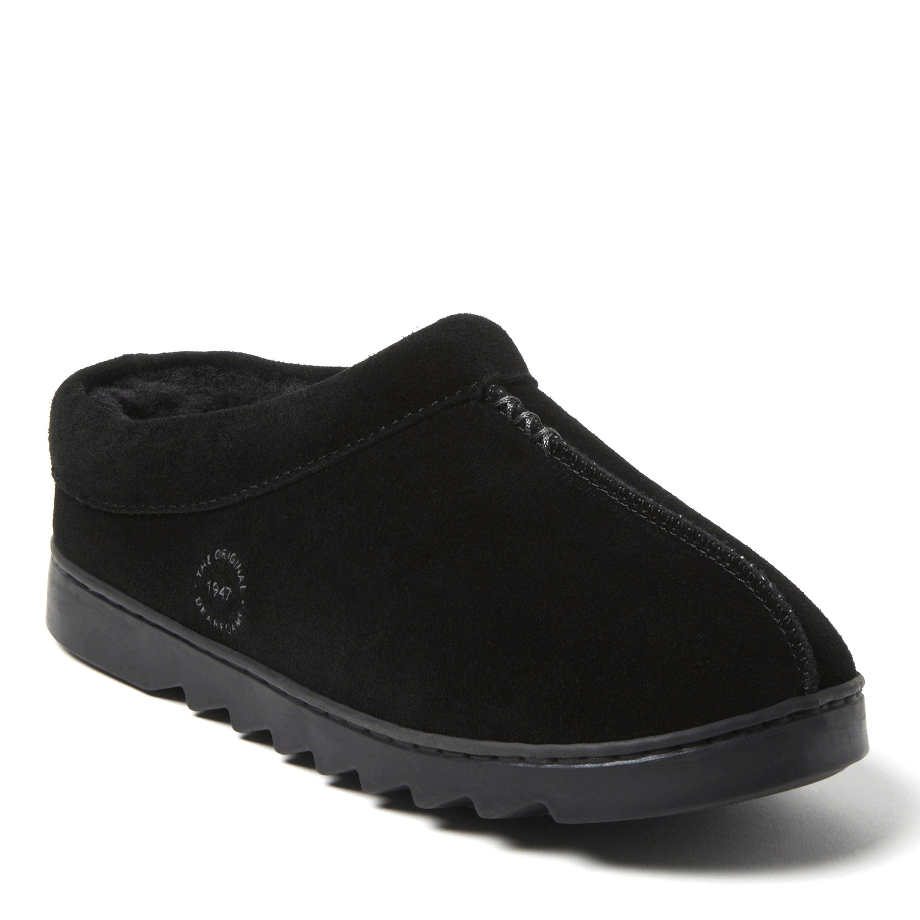 Doreen Genuine Suede Clog, BLACK, hi-res image number 0