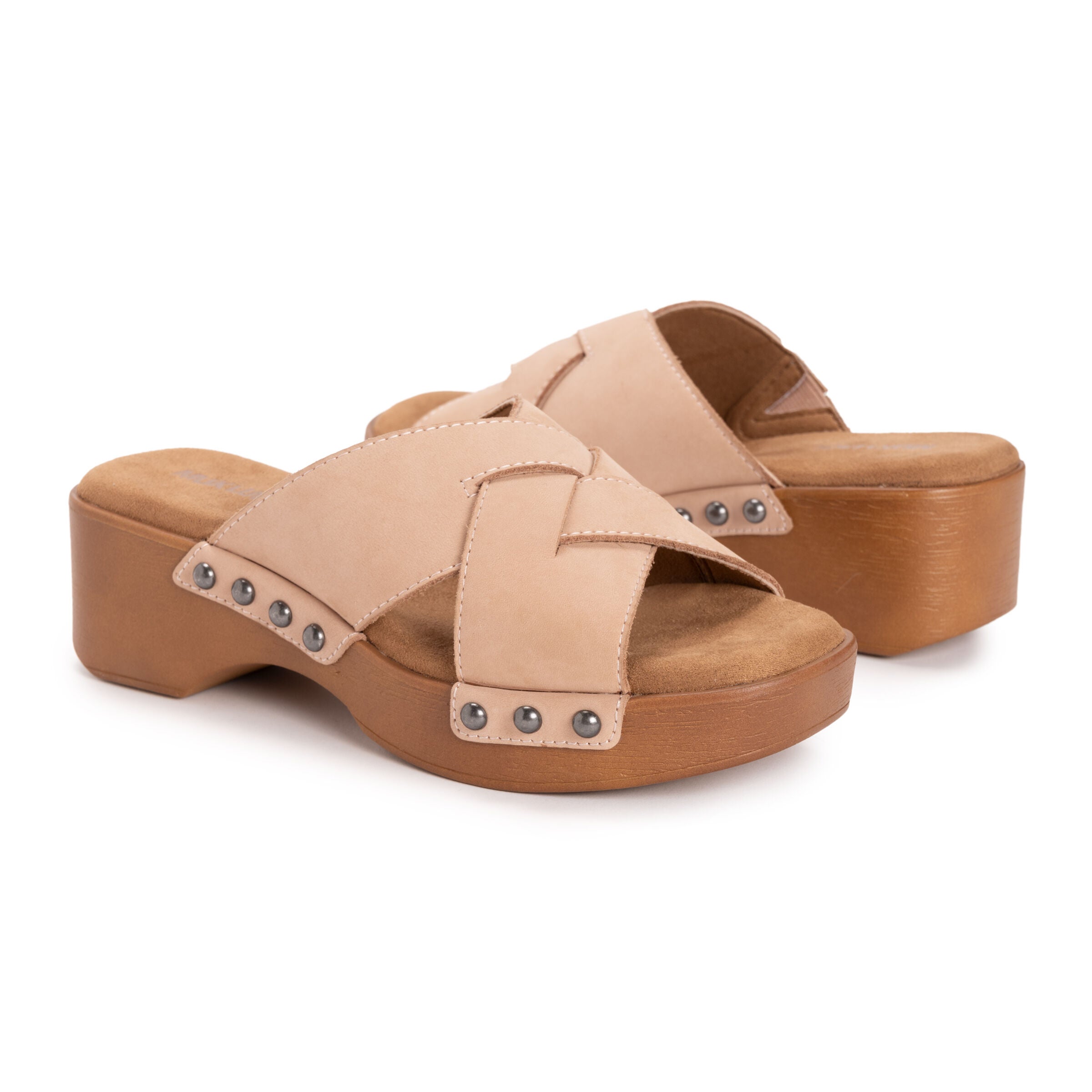 Cadence Sandal, BLUSH NUBUCK, alternate image number 2