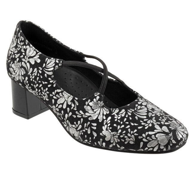 Demi Pump, BLACK FLORAL, hi-res image number 0