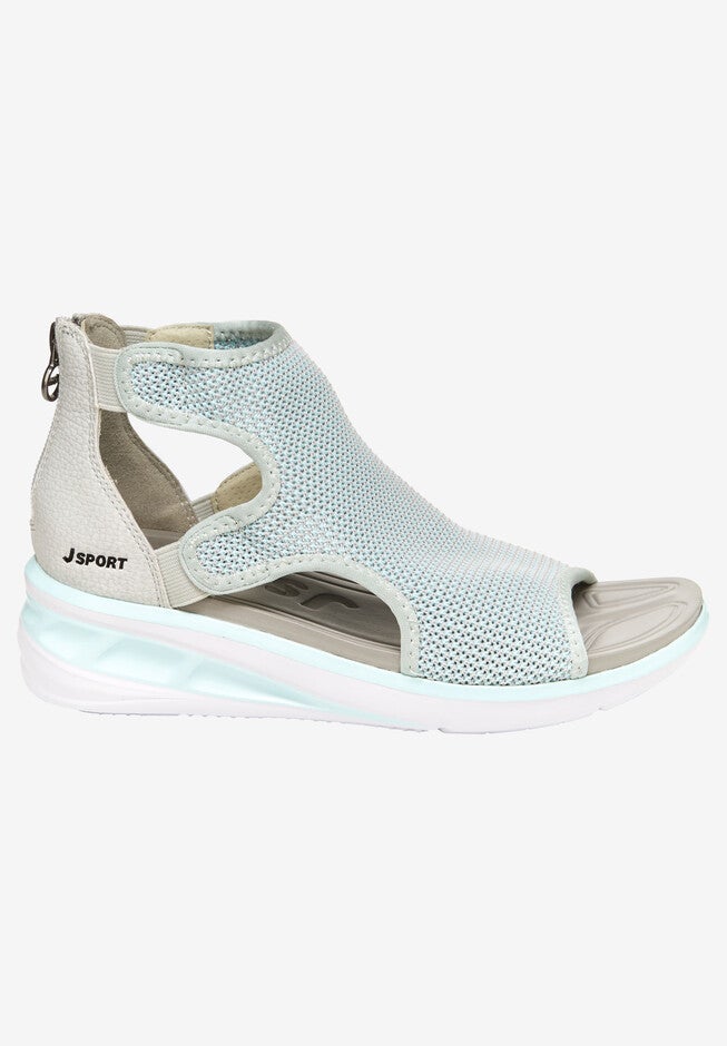 Nadine Knit Sandal by JSPORT by Jambu® , , alternate image number null