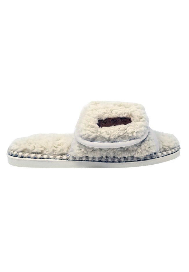 Berber Adjustable Scuff Slipper, , alternate image number null