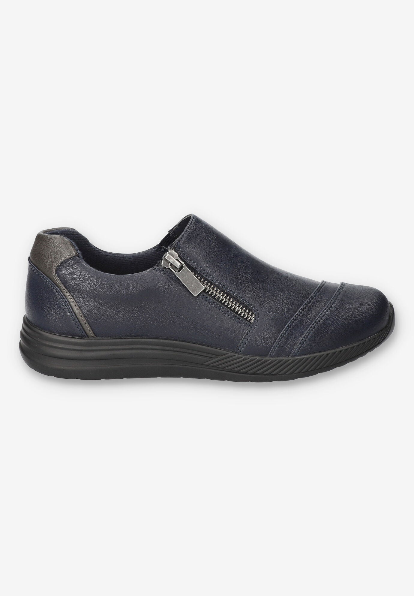 Karol Comfort Flat, NAVY, alternate image number 2