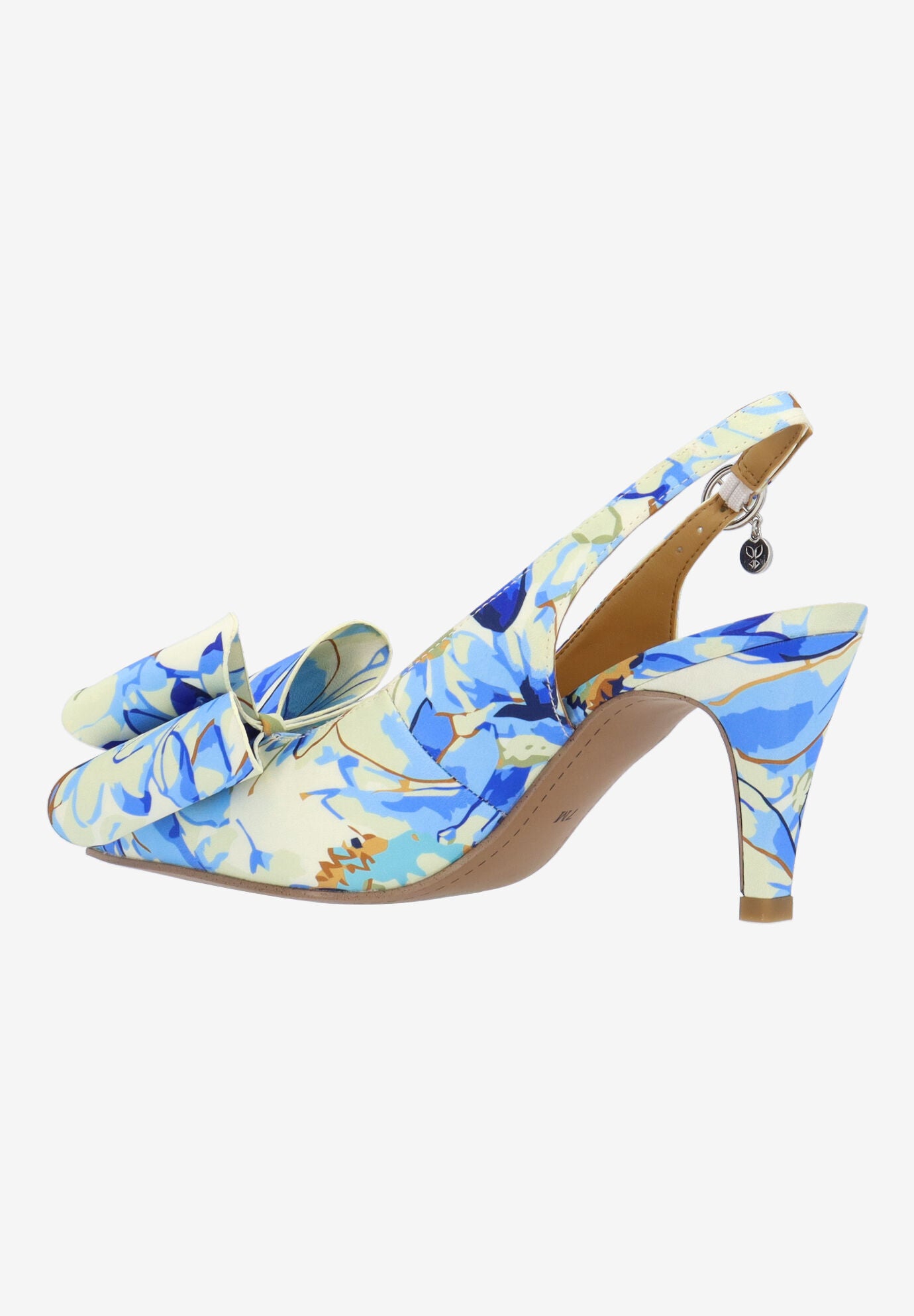 Lysara Slingback Pump, BLUE CREAM, alternate image number 5
