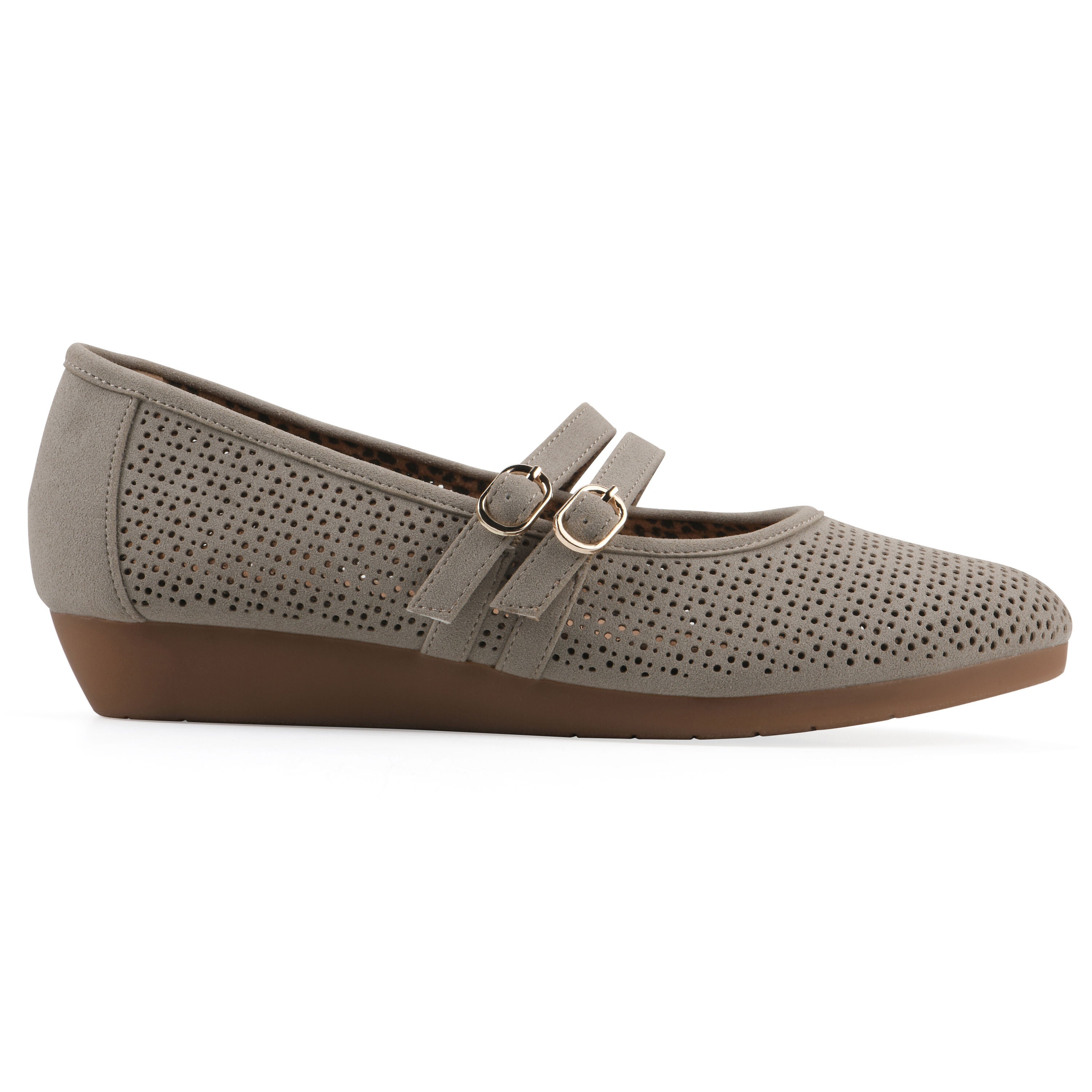 Rivian Mary Jane, TAUPE SUEDED SMOOTH, alternate image number 2