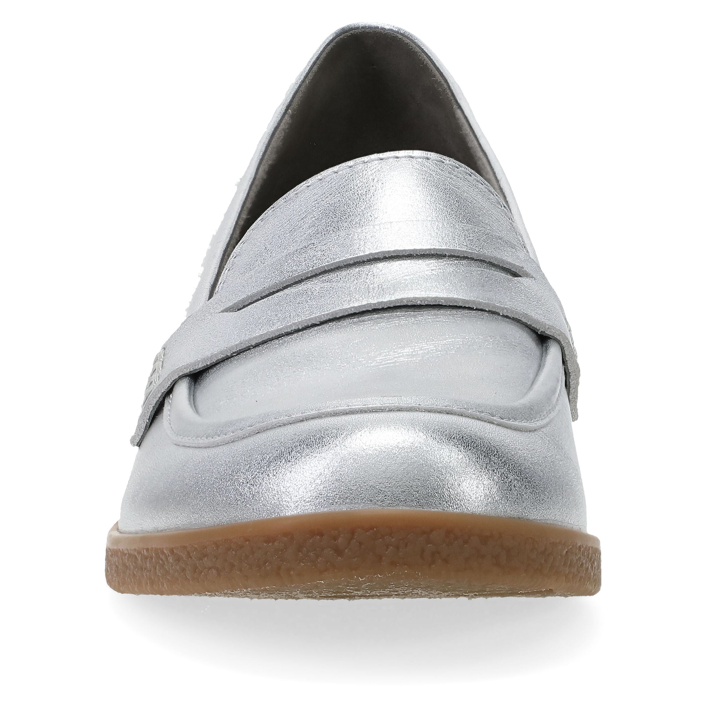 Danica Slip On Loafer, SILVER, alternate image number 2