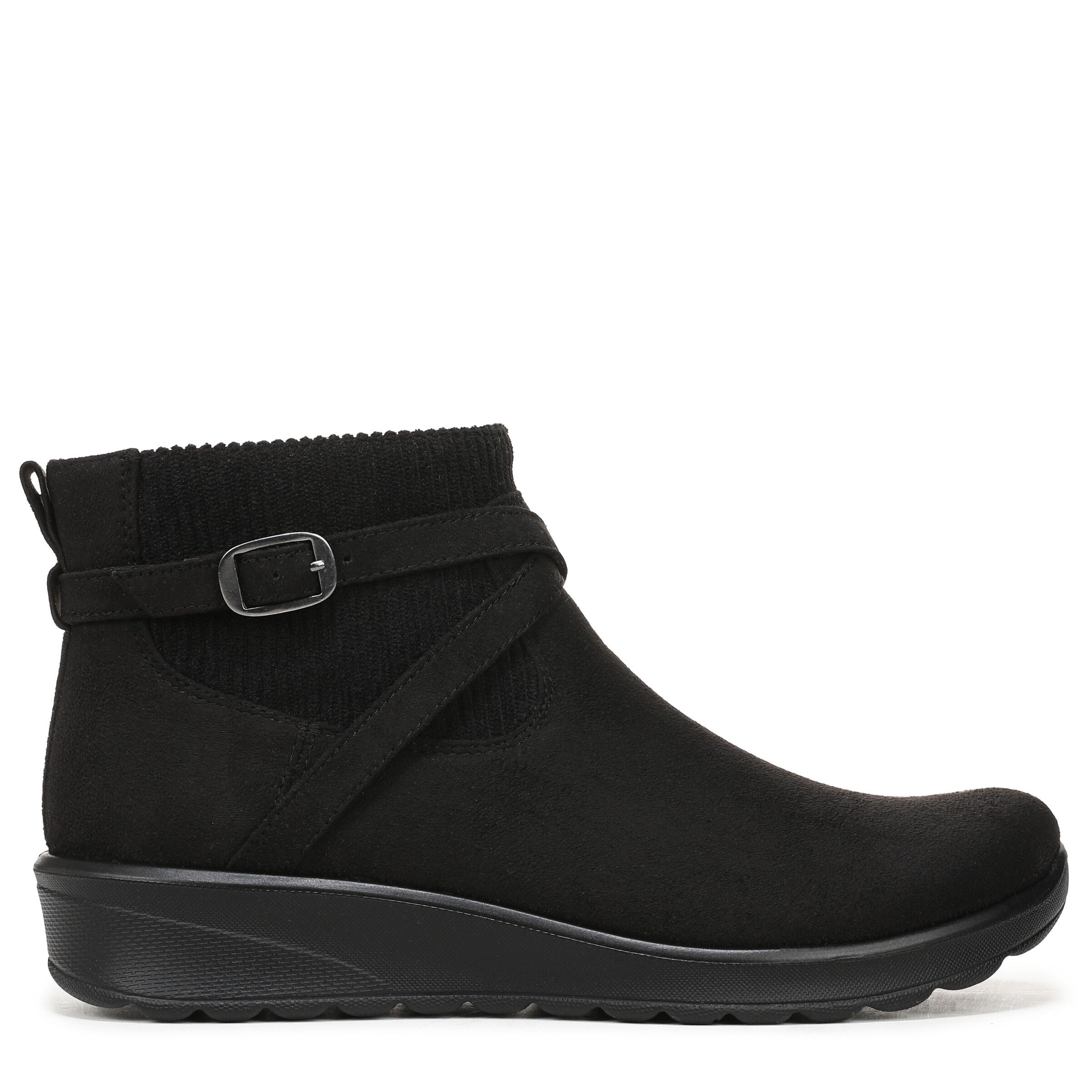 Gates Ankle Bootie, BLACK FABRIC, alternate image number 3