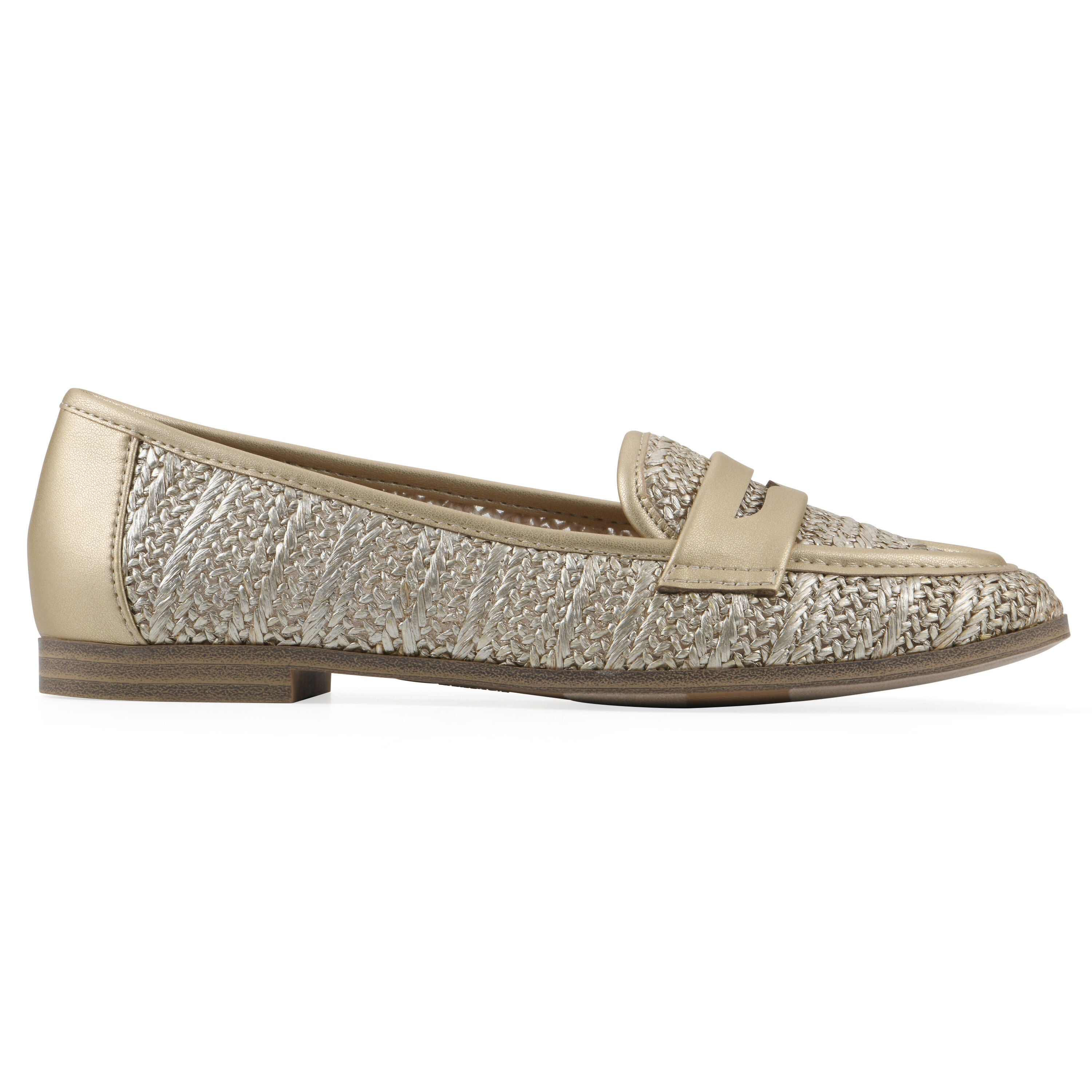 North Loafer, LIGHT GOLD SMOOTH, alternate image number 2