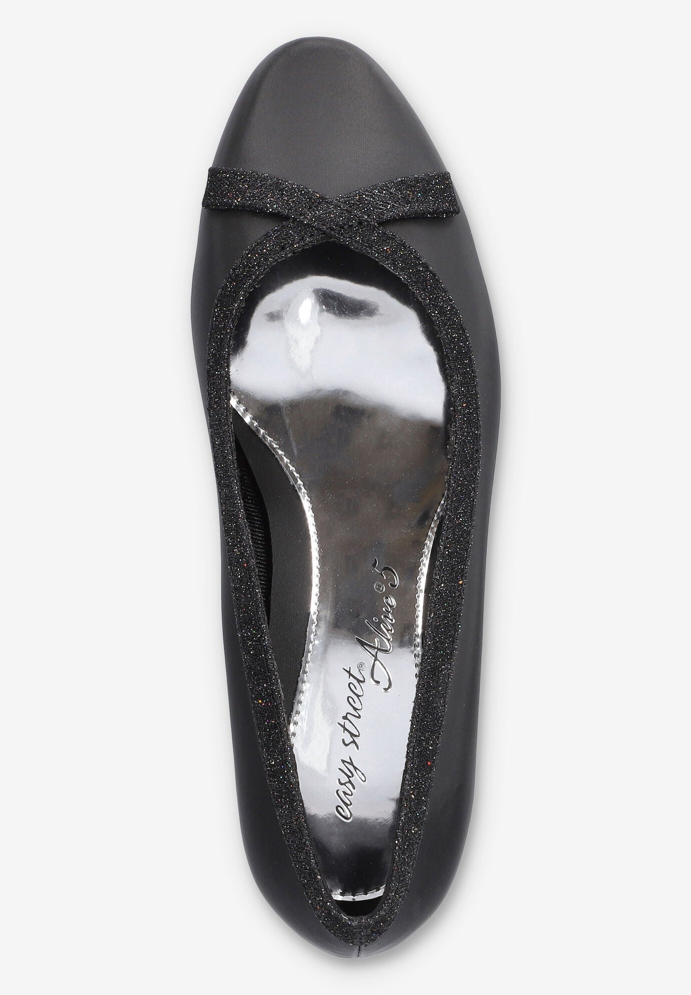 Kata Pump, BLACK SATIN, alternate image number 6